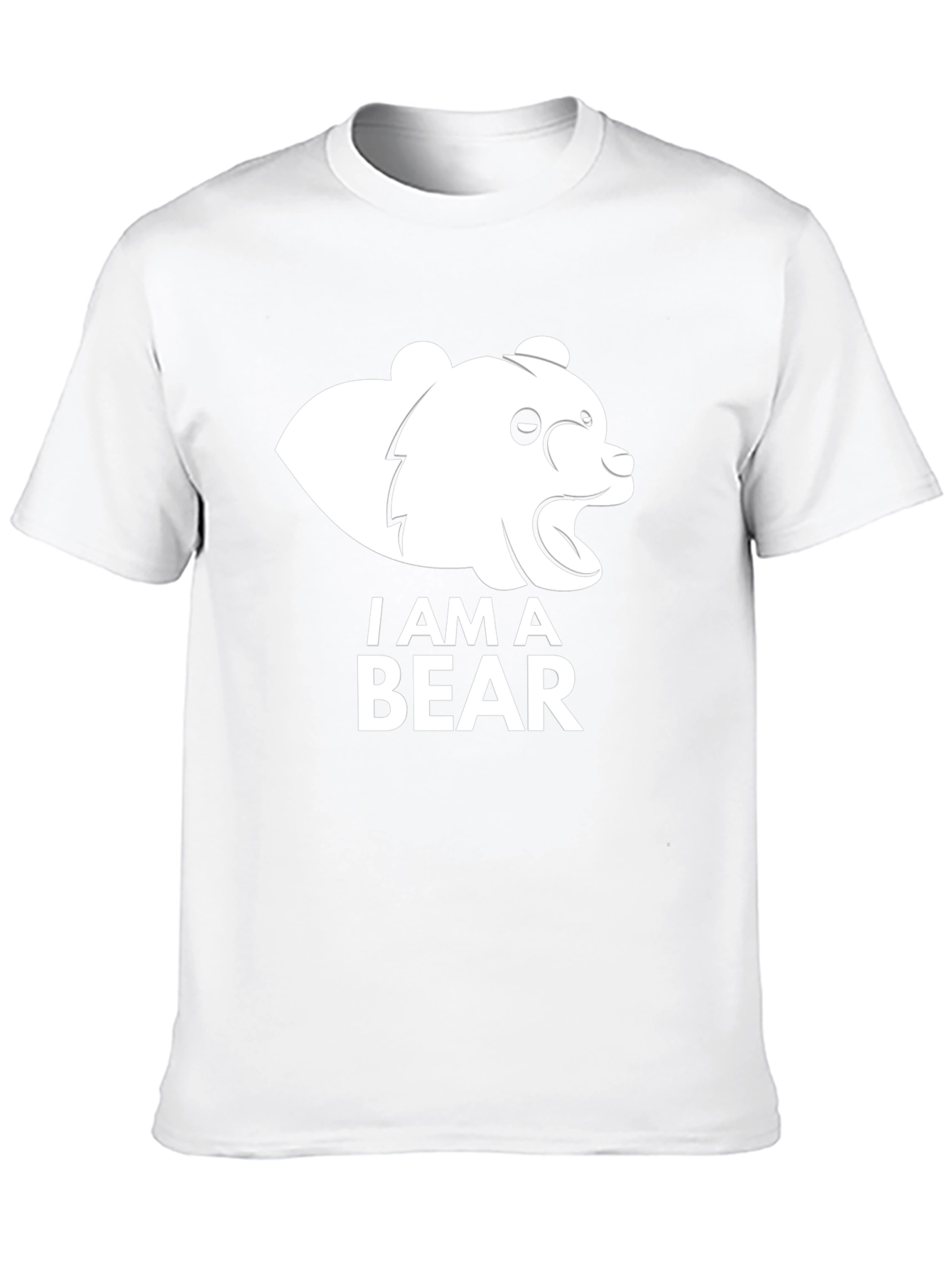 I Am A Bear Funny Graphic T-Shirt