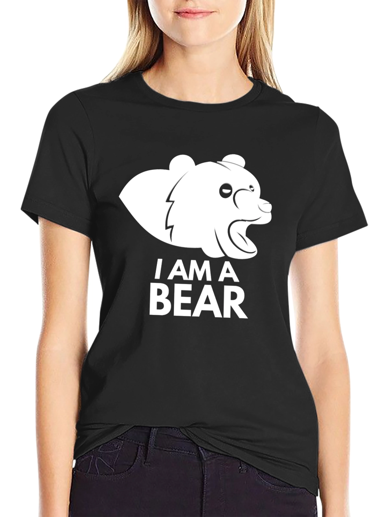 I Am A Bear Funny Graphic T-Shirt