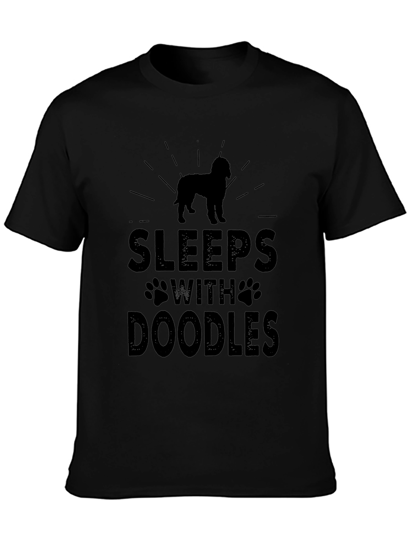 Sleeps With Doodles Graphic T-Shirt