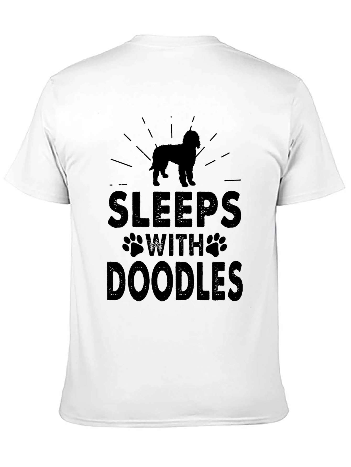 Sleeps With Doodles Graphic T-Shirt
