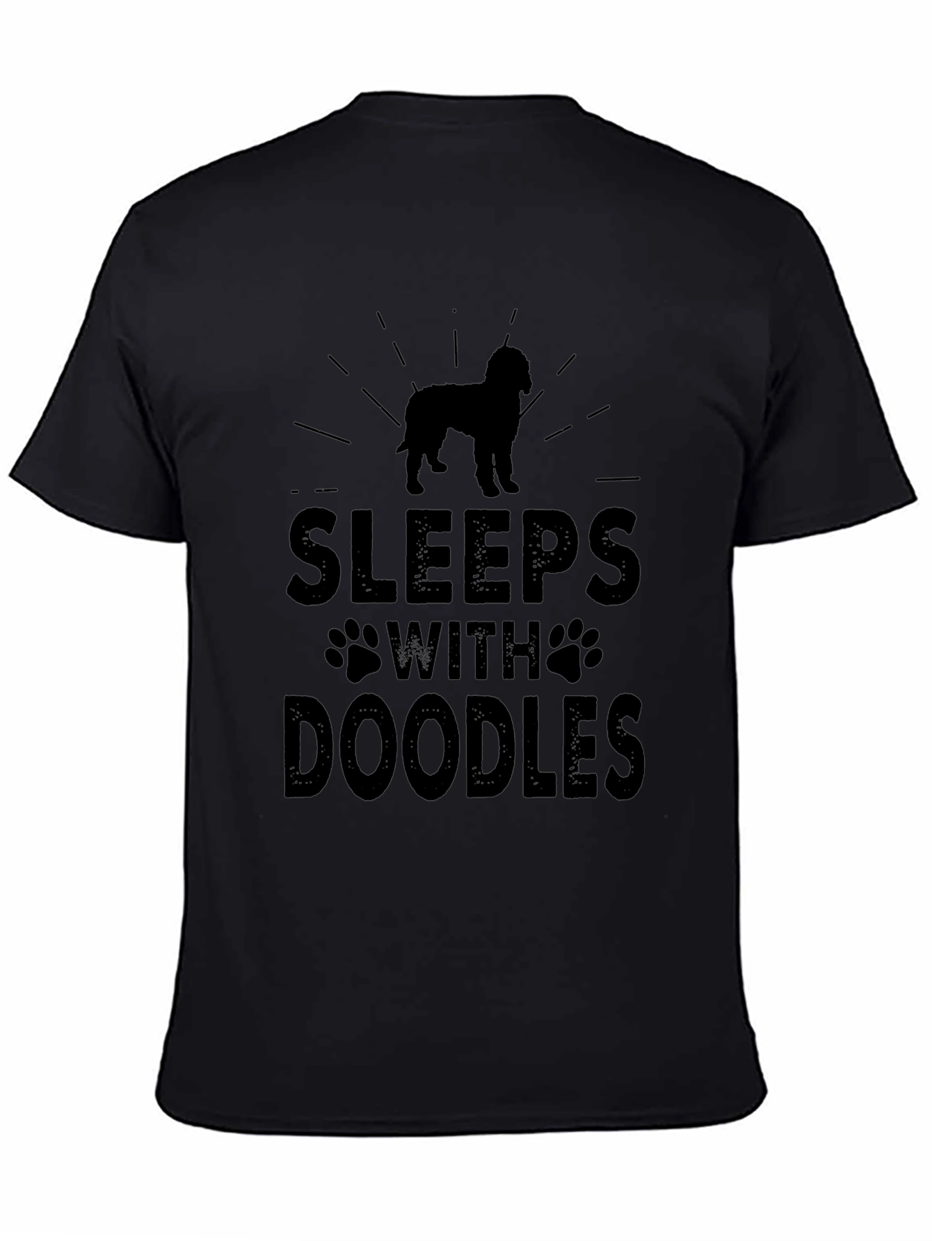 Sleeps With Doodles Graphic T-Shirt