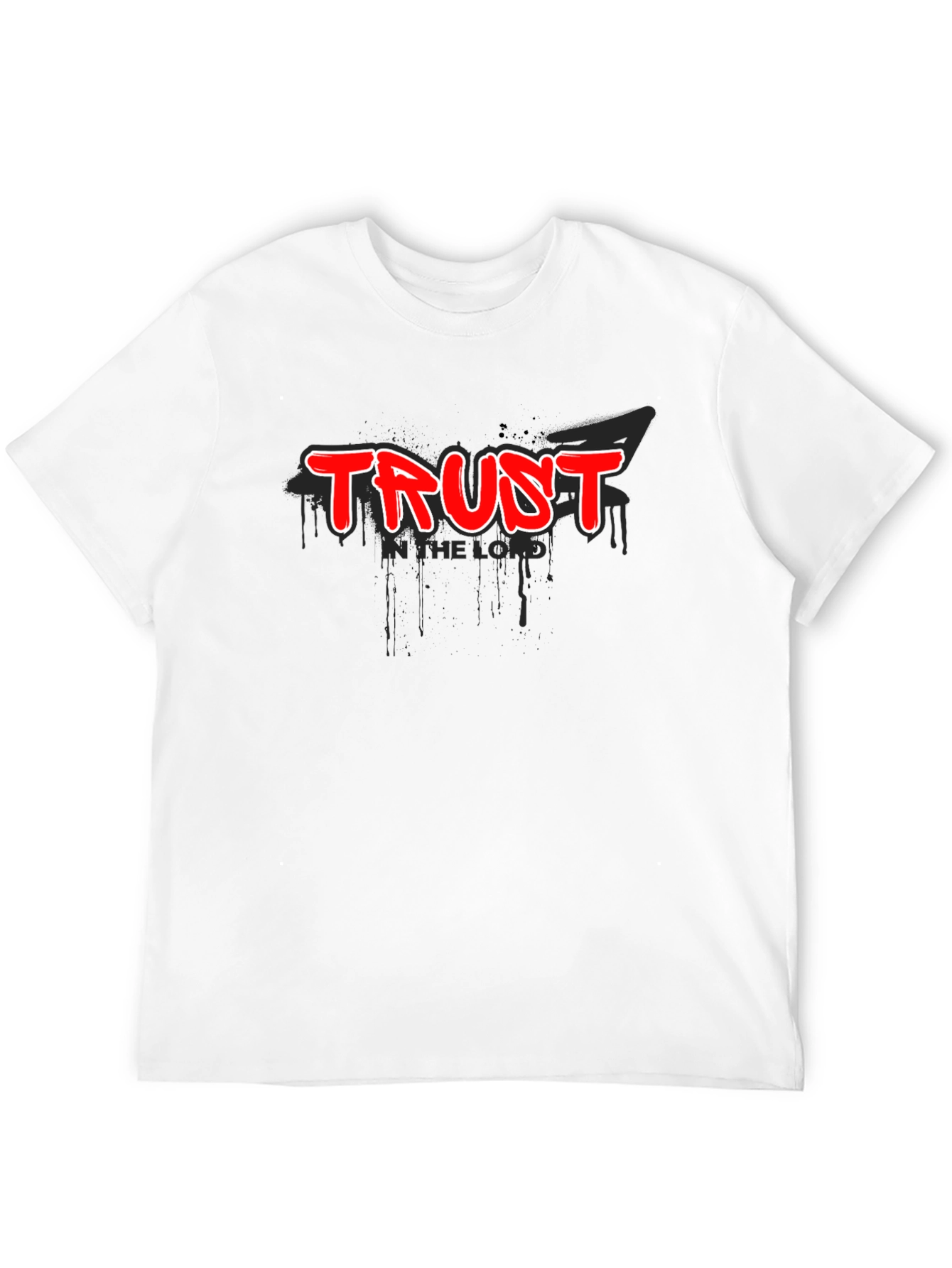 Trust in the Lord Black Graphic Tee