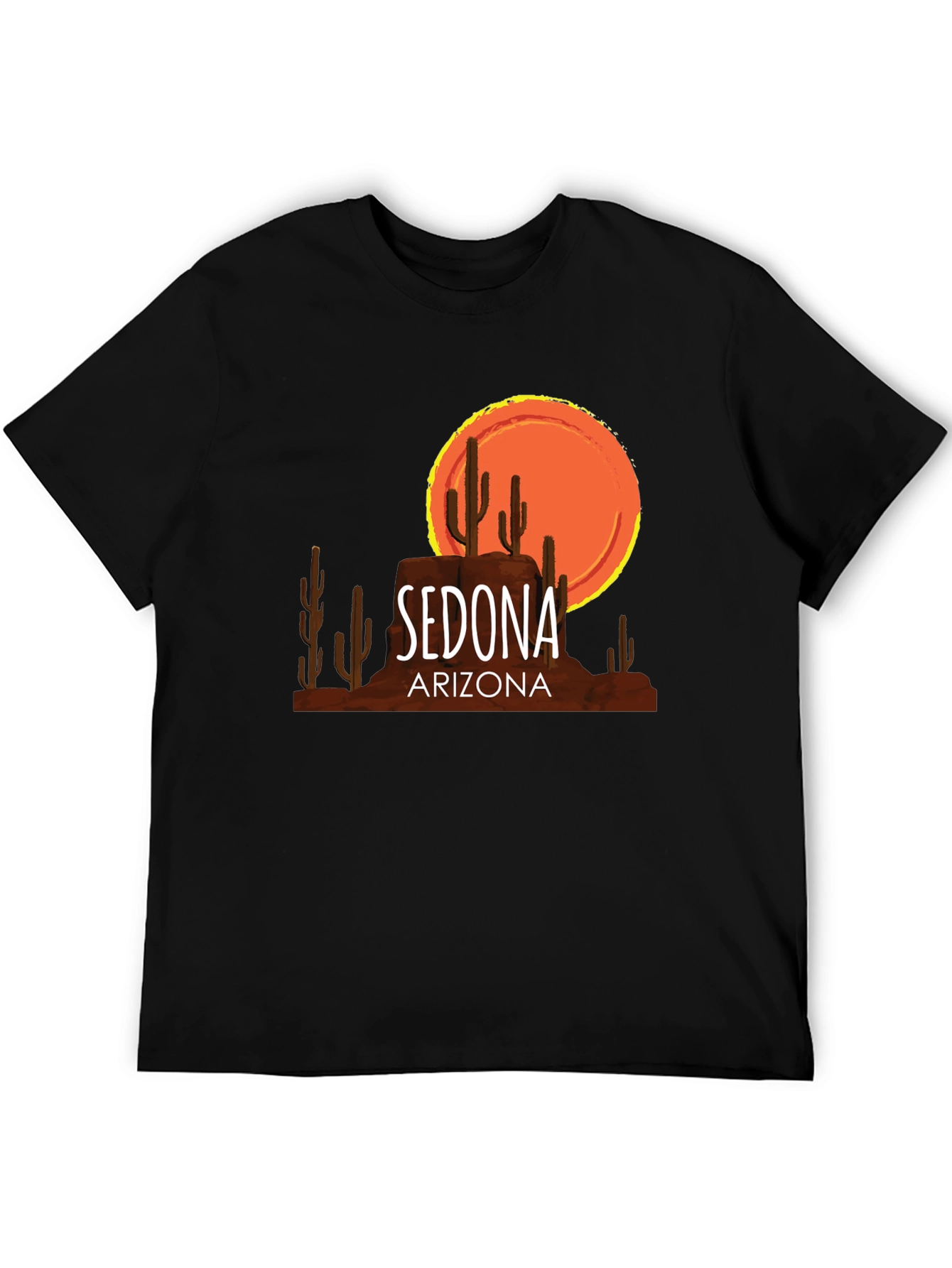Sedona Arizona Graphic T-Shirt - Desert Sunset Tee