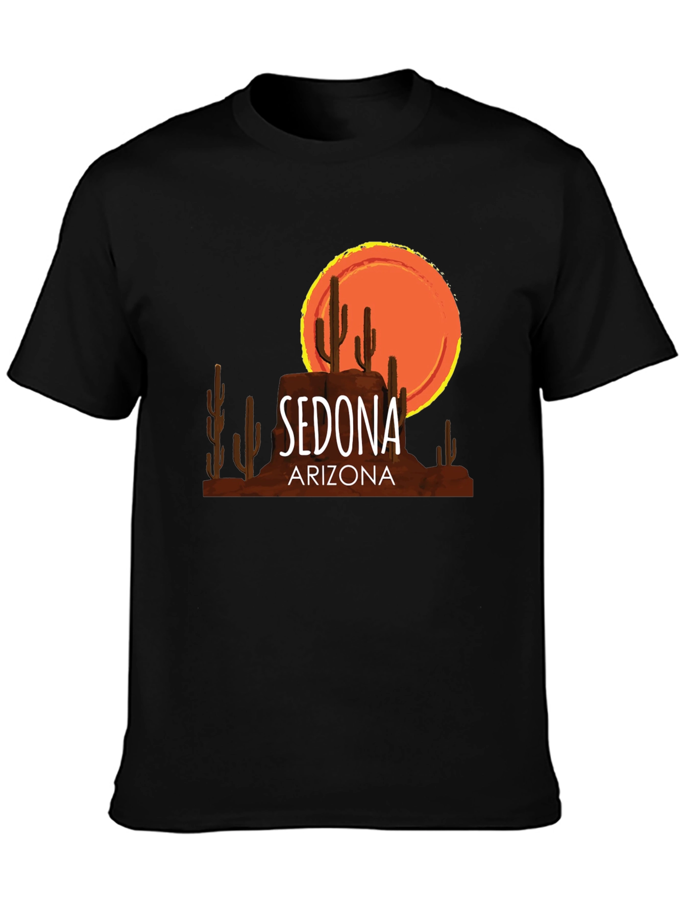 Sedona Arizona Graphic T-Shirt - Desert Sunset Tee