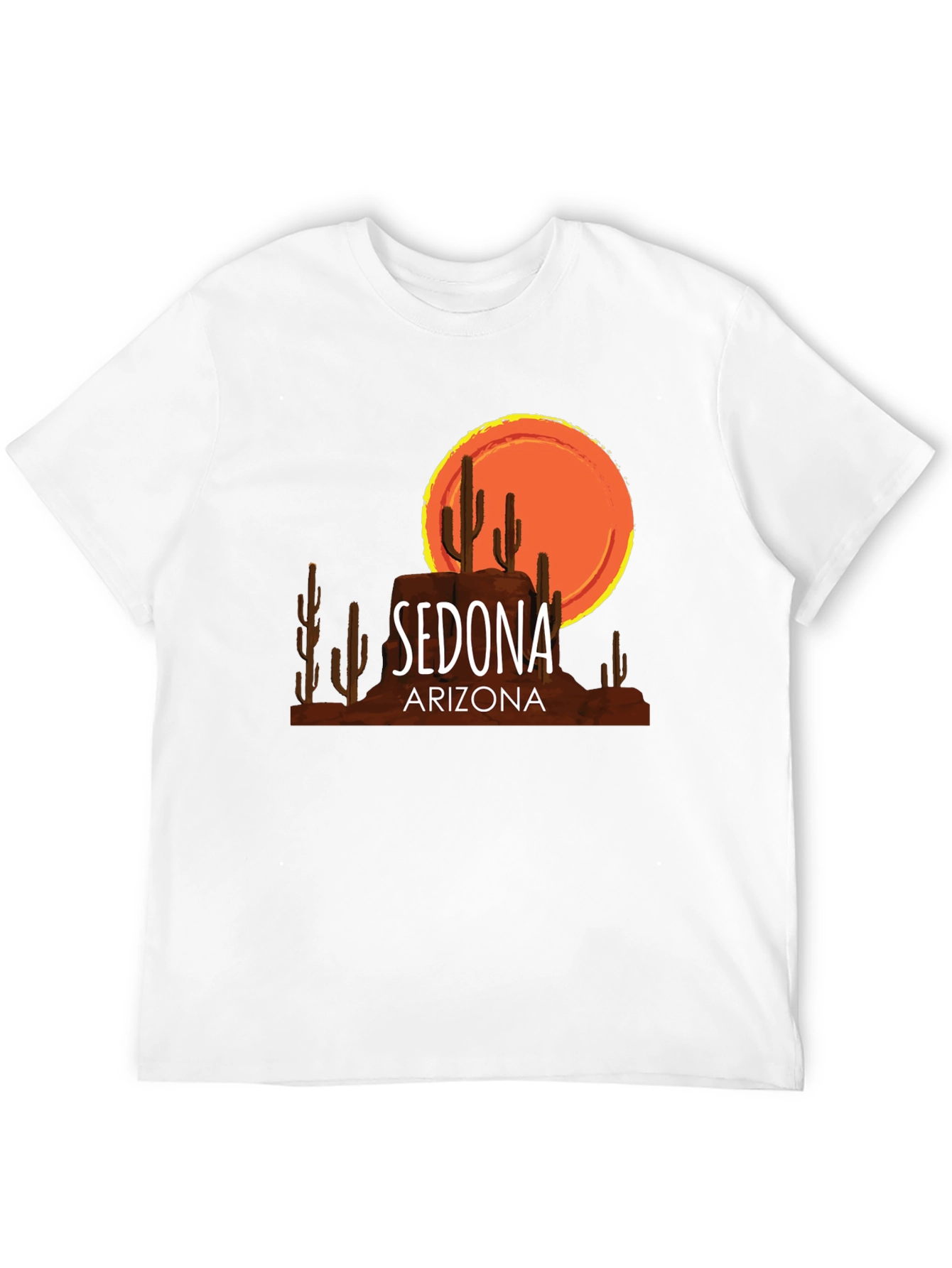 Sedona Arizona Graphic T-Shirt - Desert Sunset Tee
