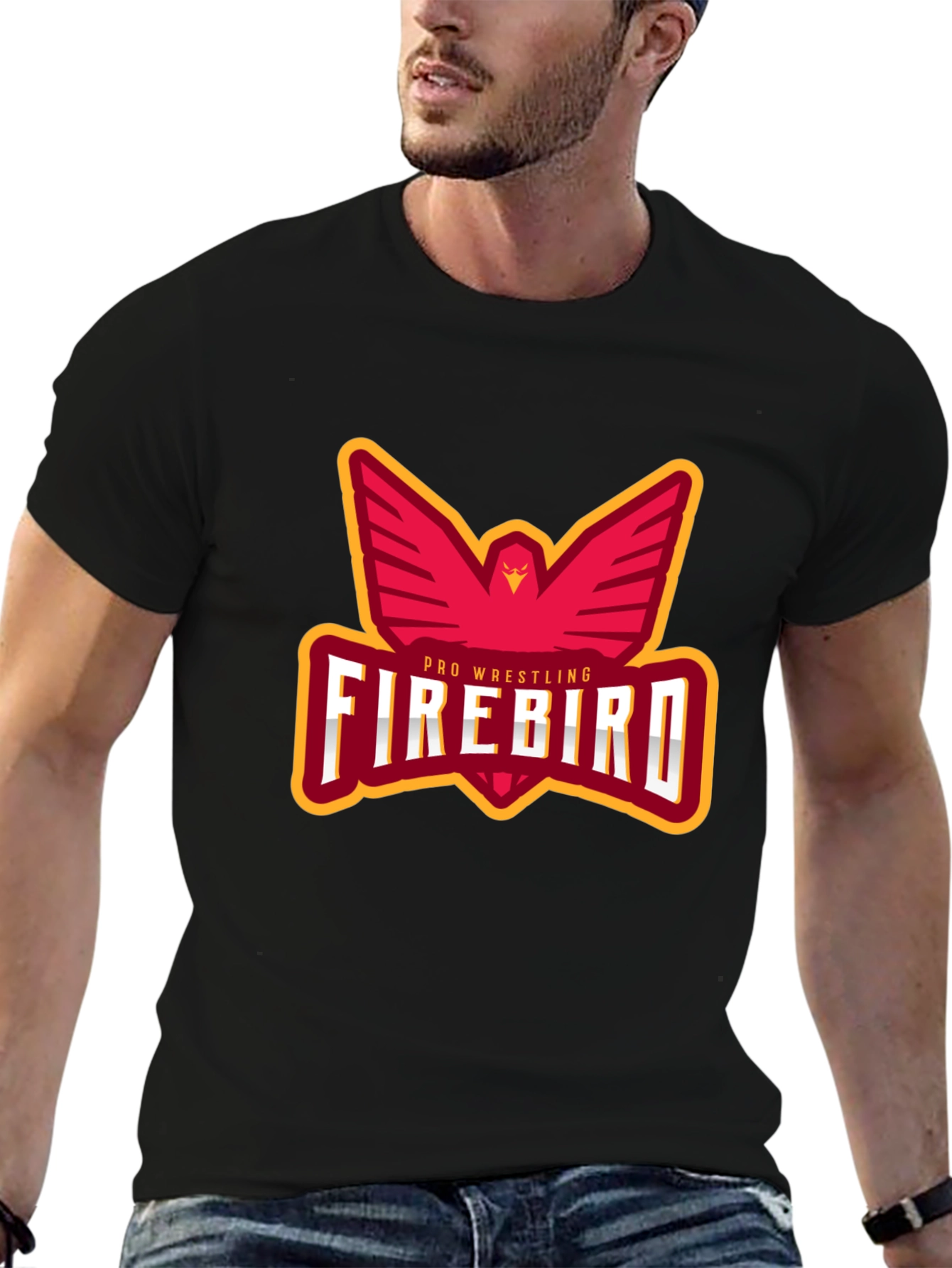 Firebird Pro Wrestling T-Shirt - Classic Design