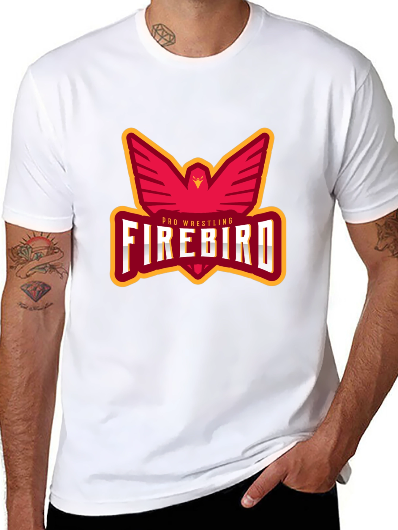 Firebird Pro Wrestling T-Shirt - Classic Design