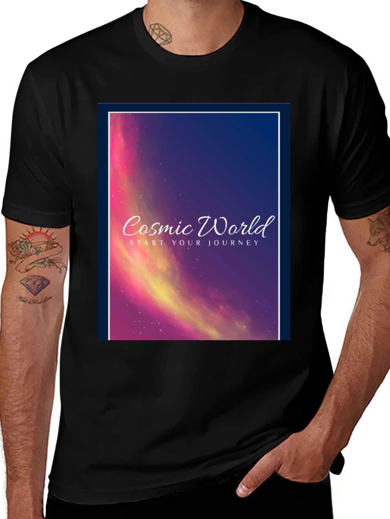 Cosmic World T-Shirt - Start Your Journey