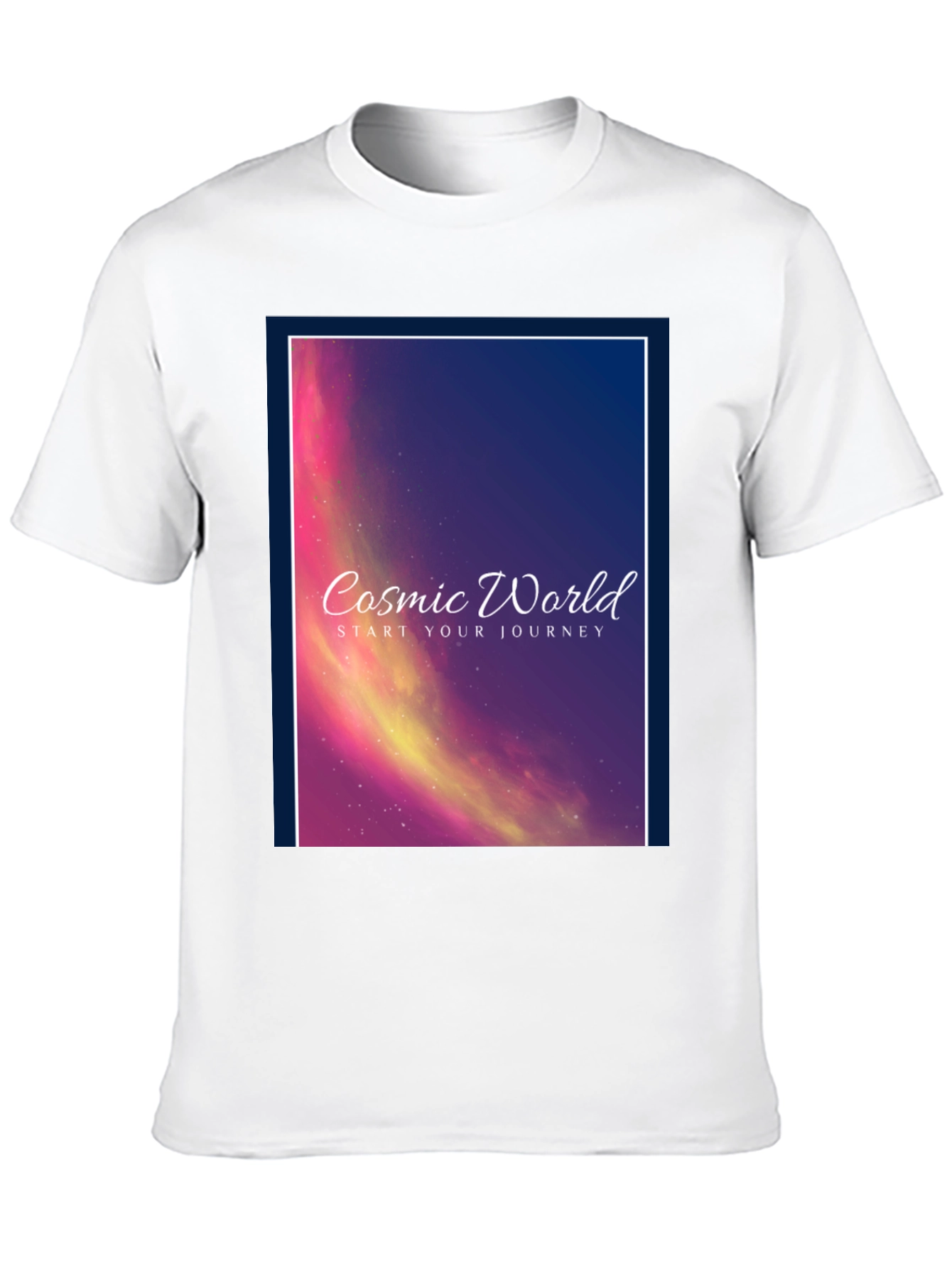 Cosmic World T-Shirt - Start Your Journey