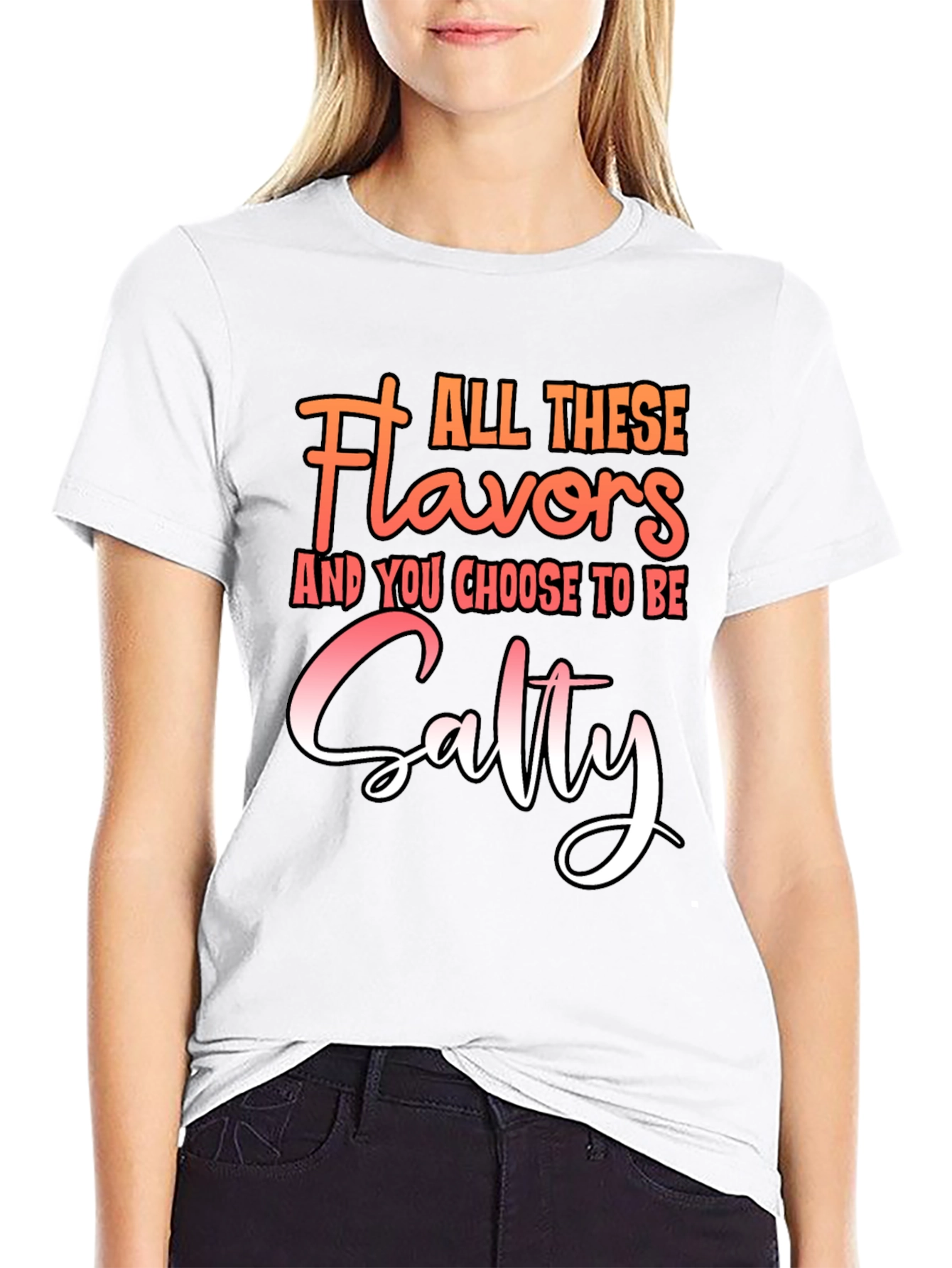 Salty Graphic Tee - All These Flavors