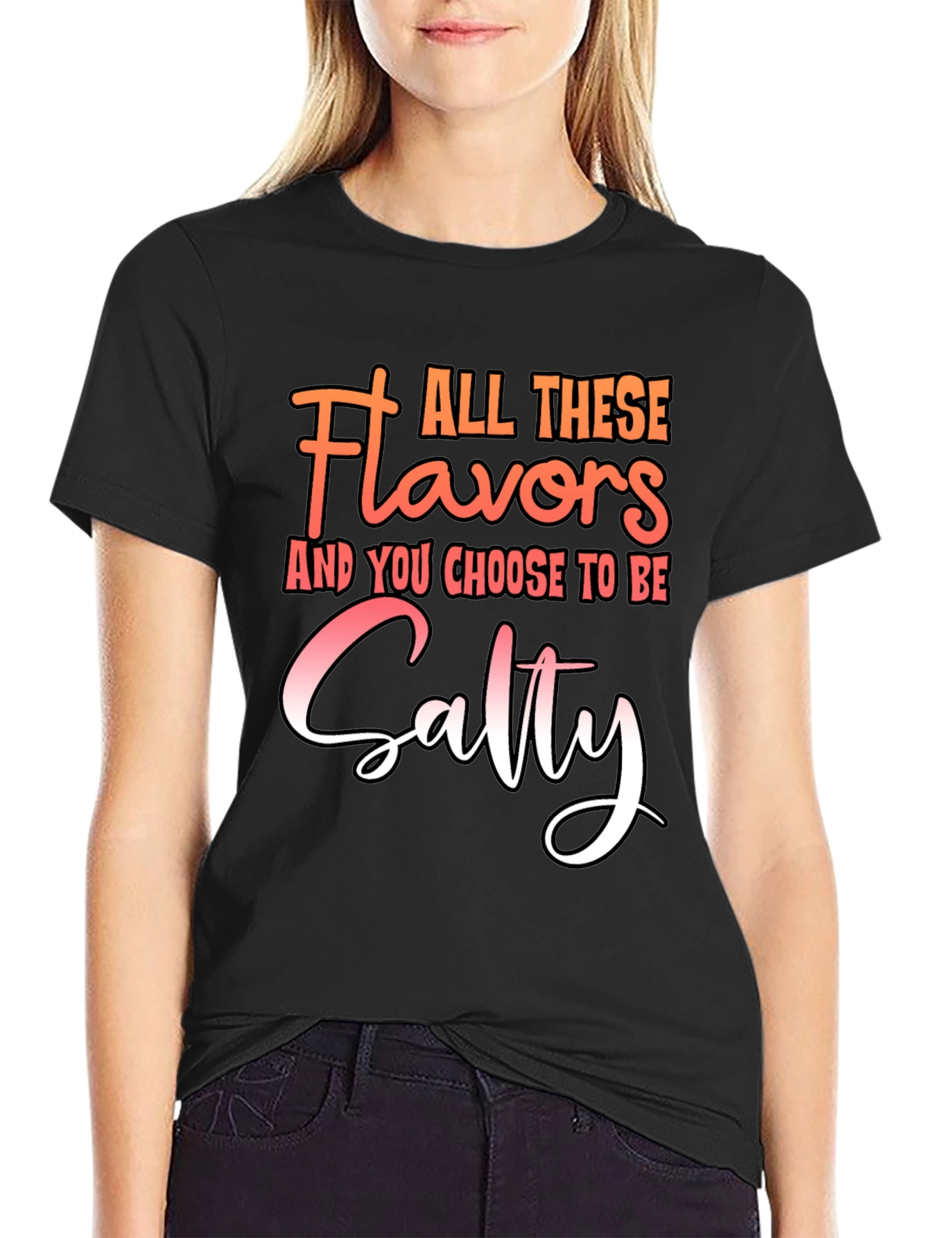 Salty Graphic Tee - All These Flavors