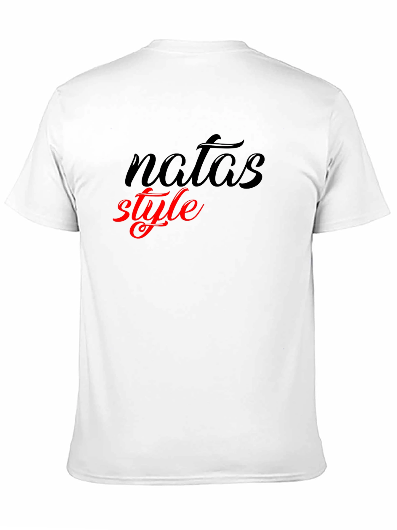 Natas Style Black T-Shirt Casual Fashion