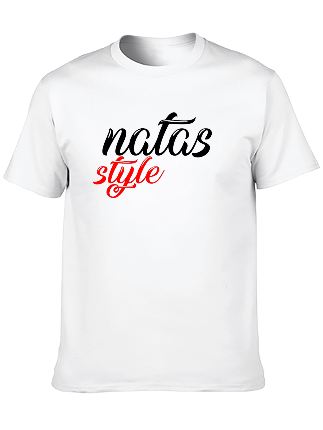 Natas Style Black T-Shirt Casual Fashion