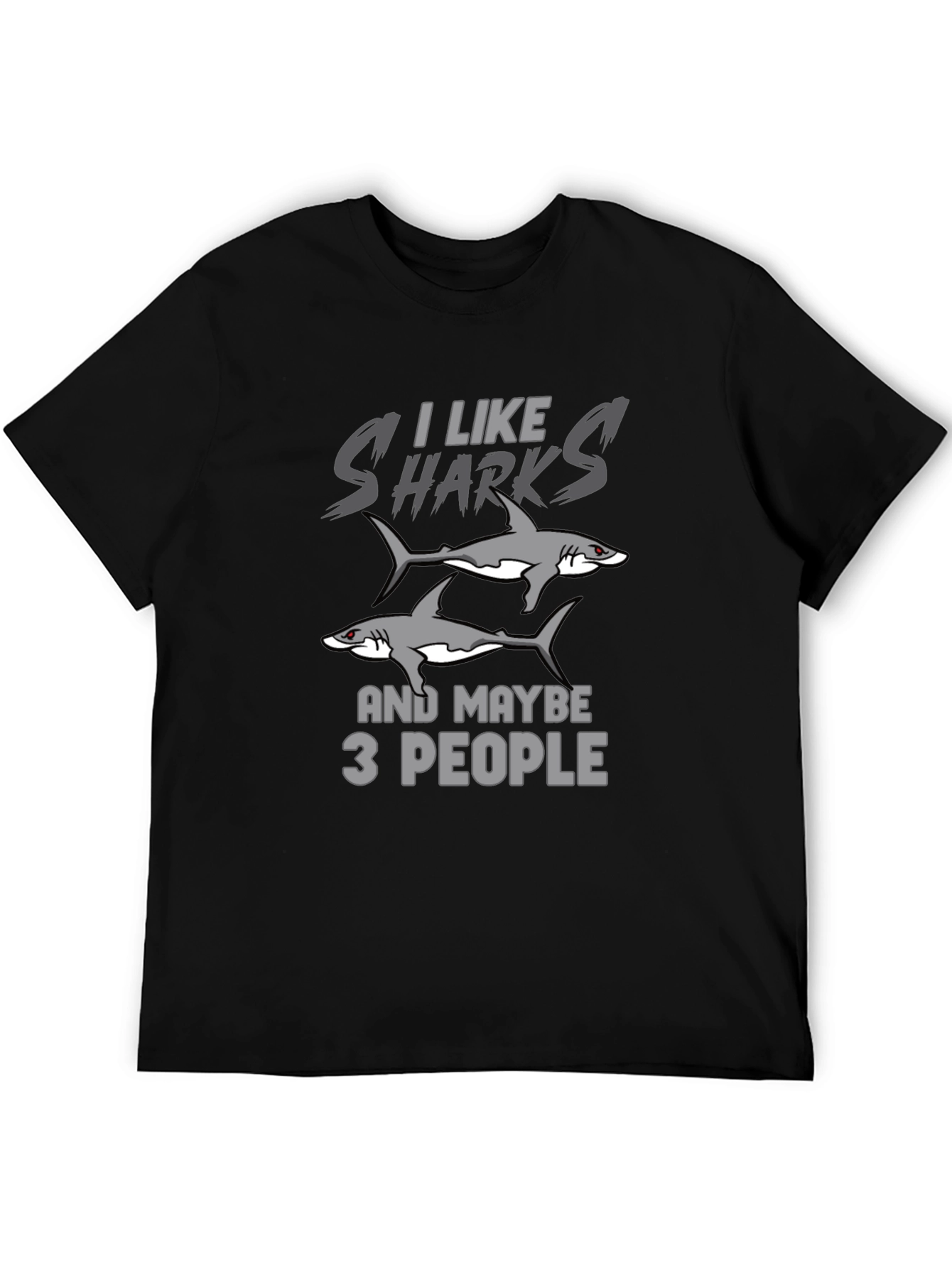 I Like Sharks T-Shirt - Graphic Tee - Unisex