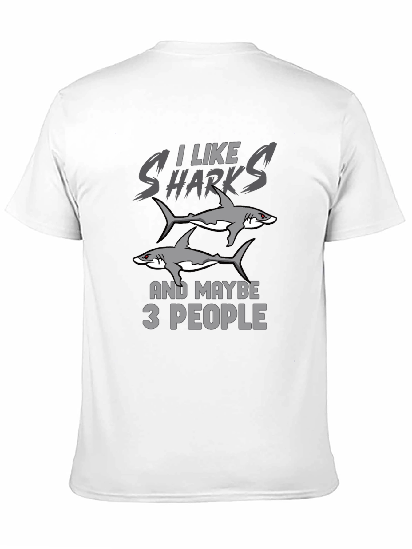 I Like Sharks T-Shirt - Graphic Tee - Unisex