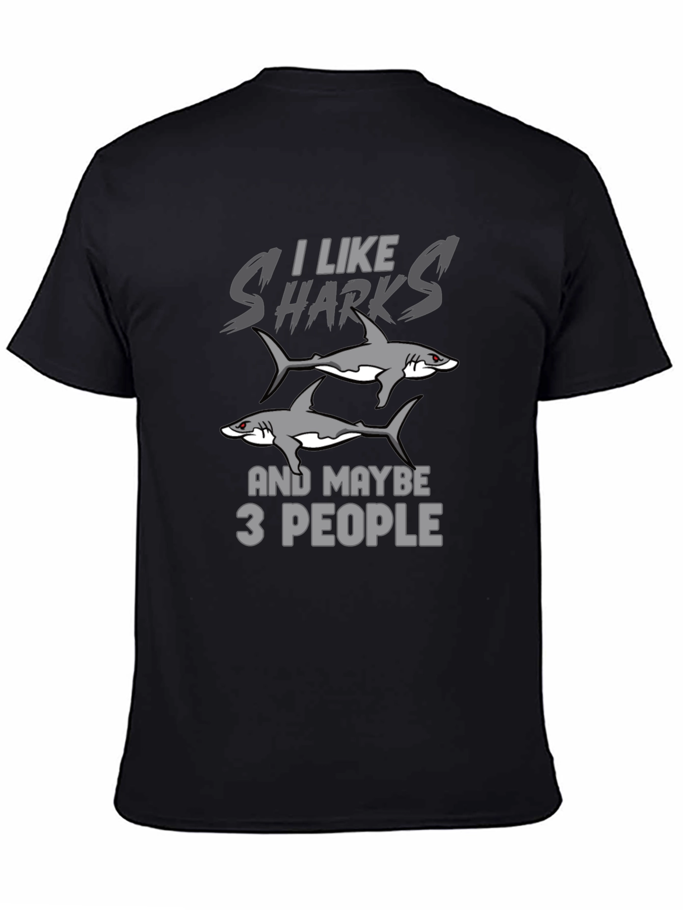 I Like Sharks T-Shirt - Graphic Tee - Unisex