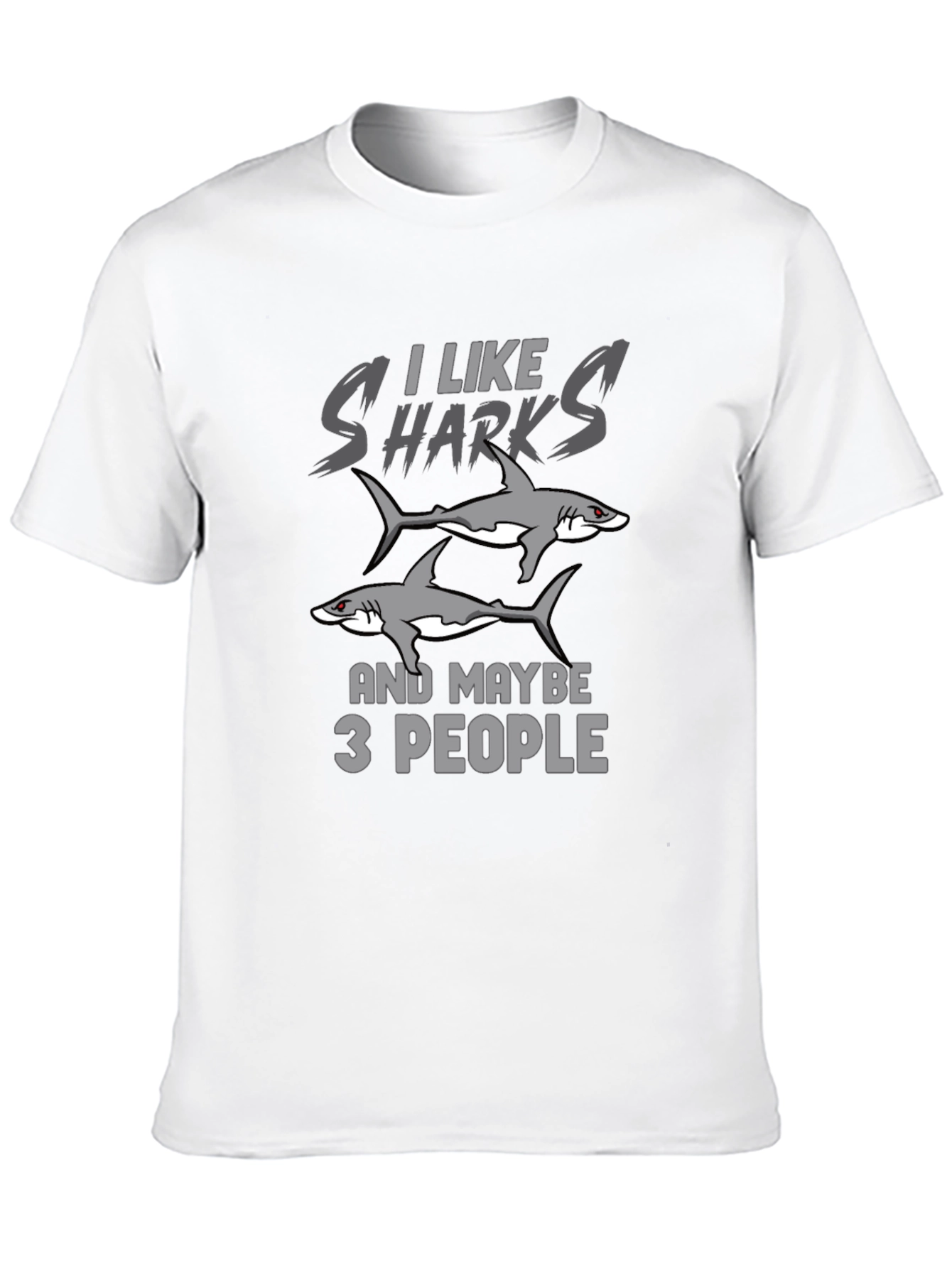 I Like Sharks T-Shirt - Graphic Tee - Unisex