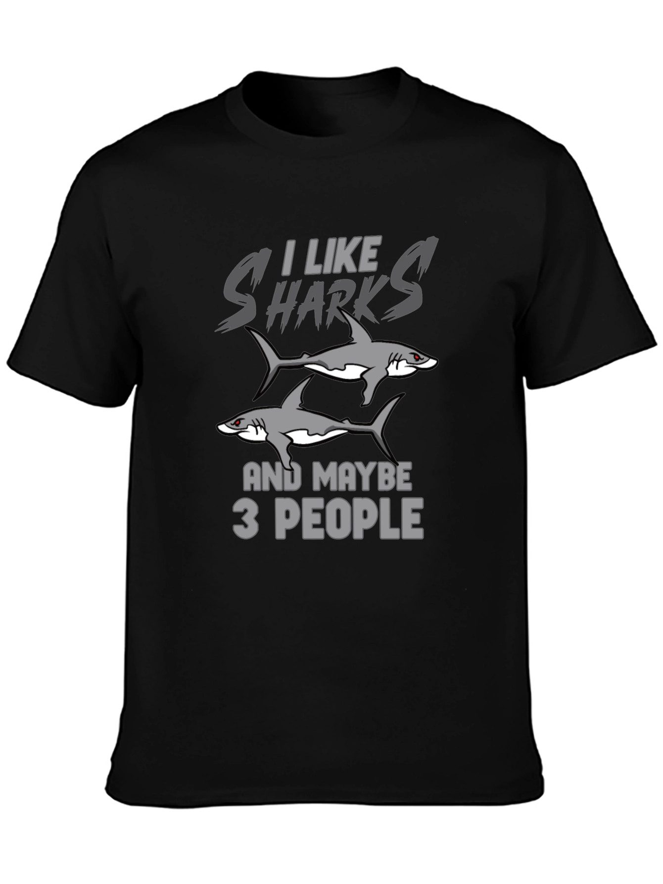I Like Sharks T-Shirt - Graphic Tee - Unisex