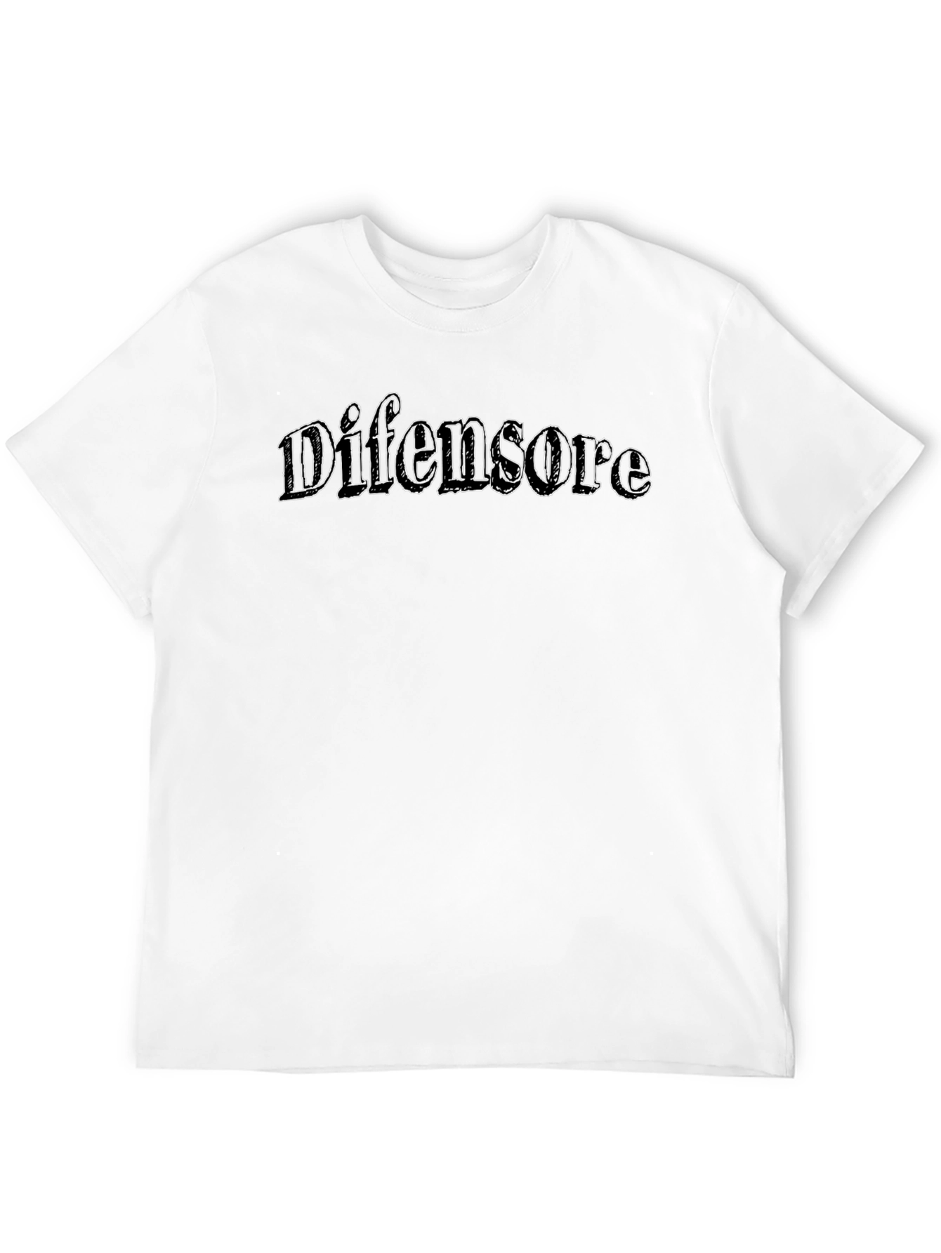 Difensore Graphic T-Shirt - Classic Black Tee