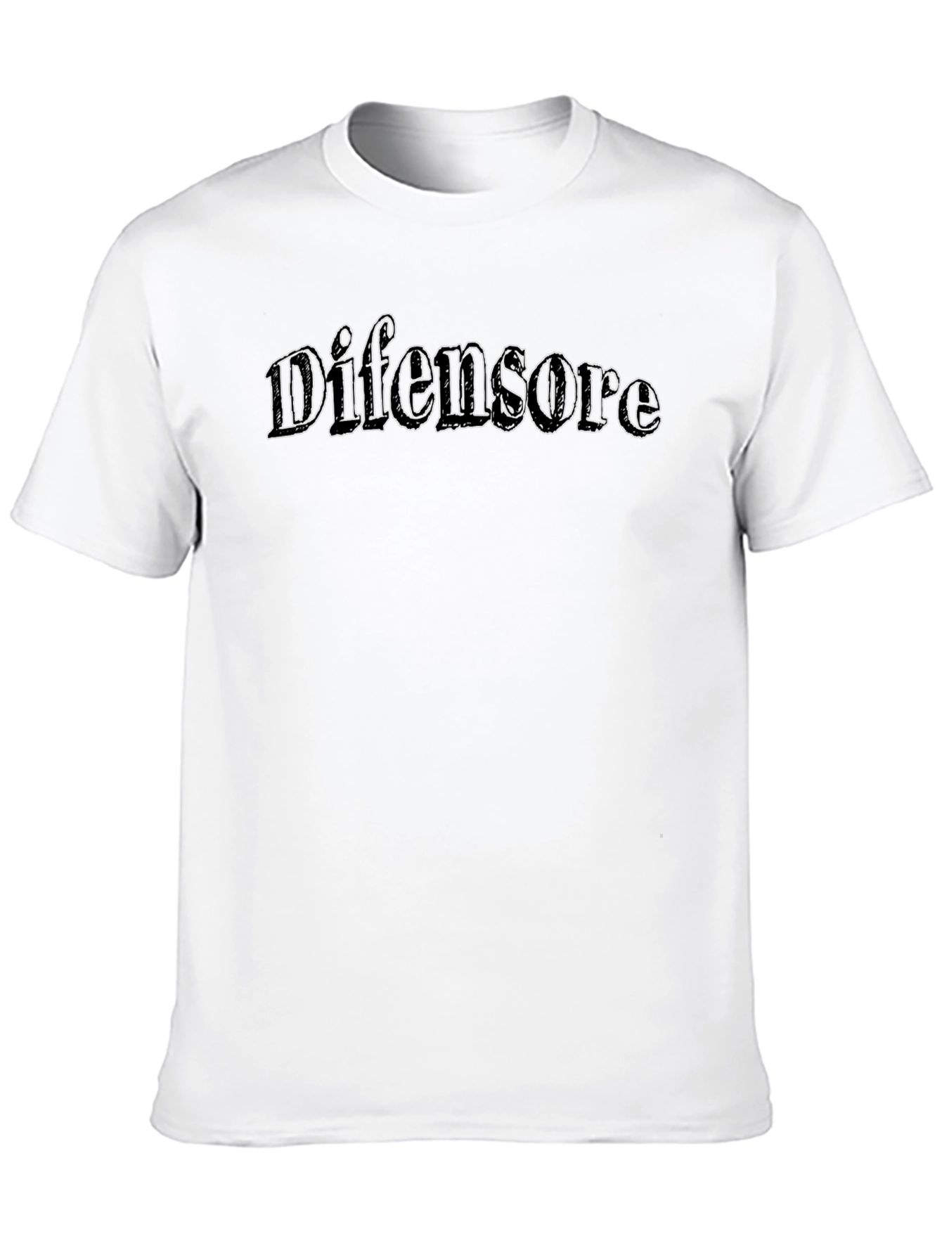 Difensore Graphic T-Shirt - Classic Black Tee