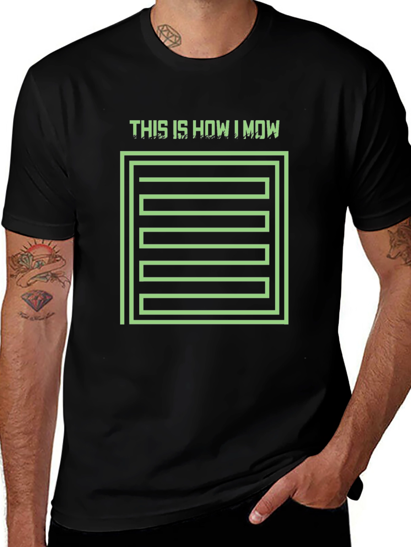 This Is How I Mow T-Shirt