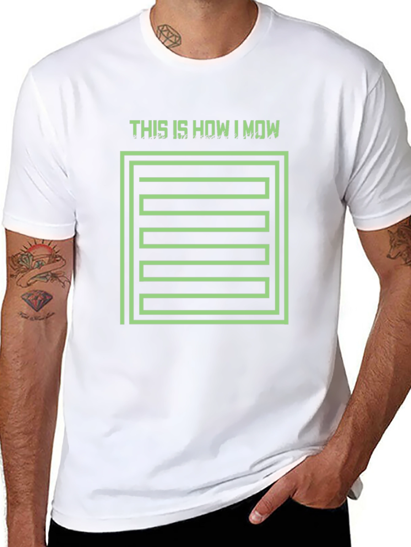 This Is How I Mow T-Shirt