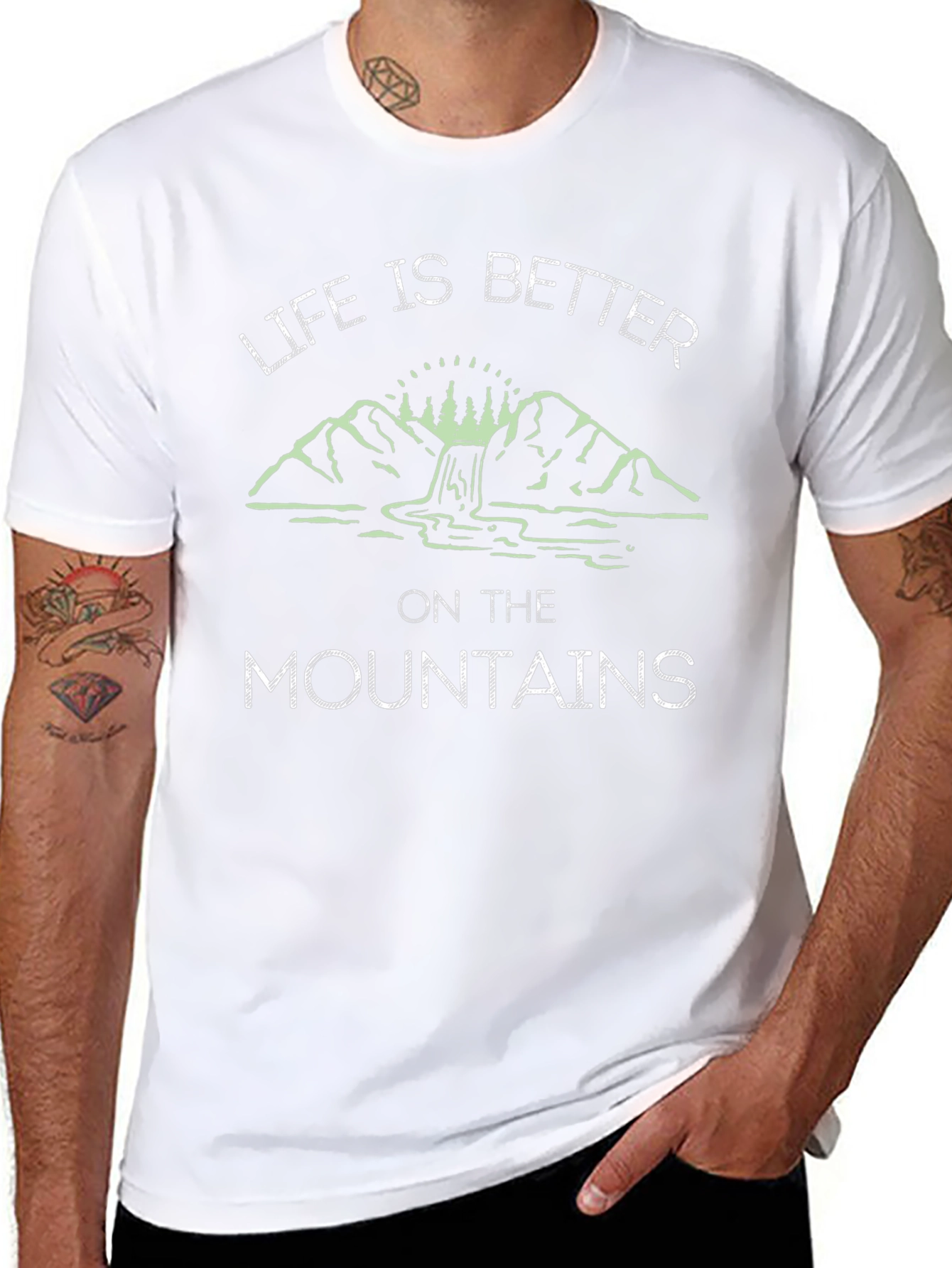 Life is Better on the Mountains T-Shirt