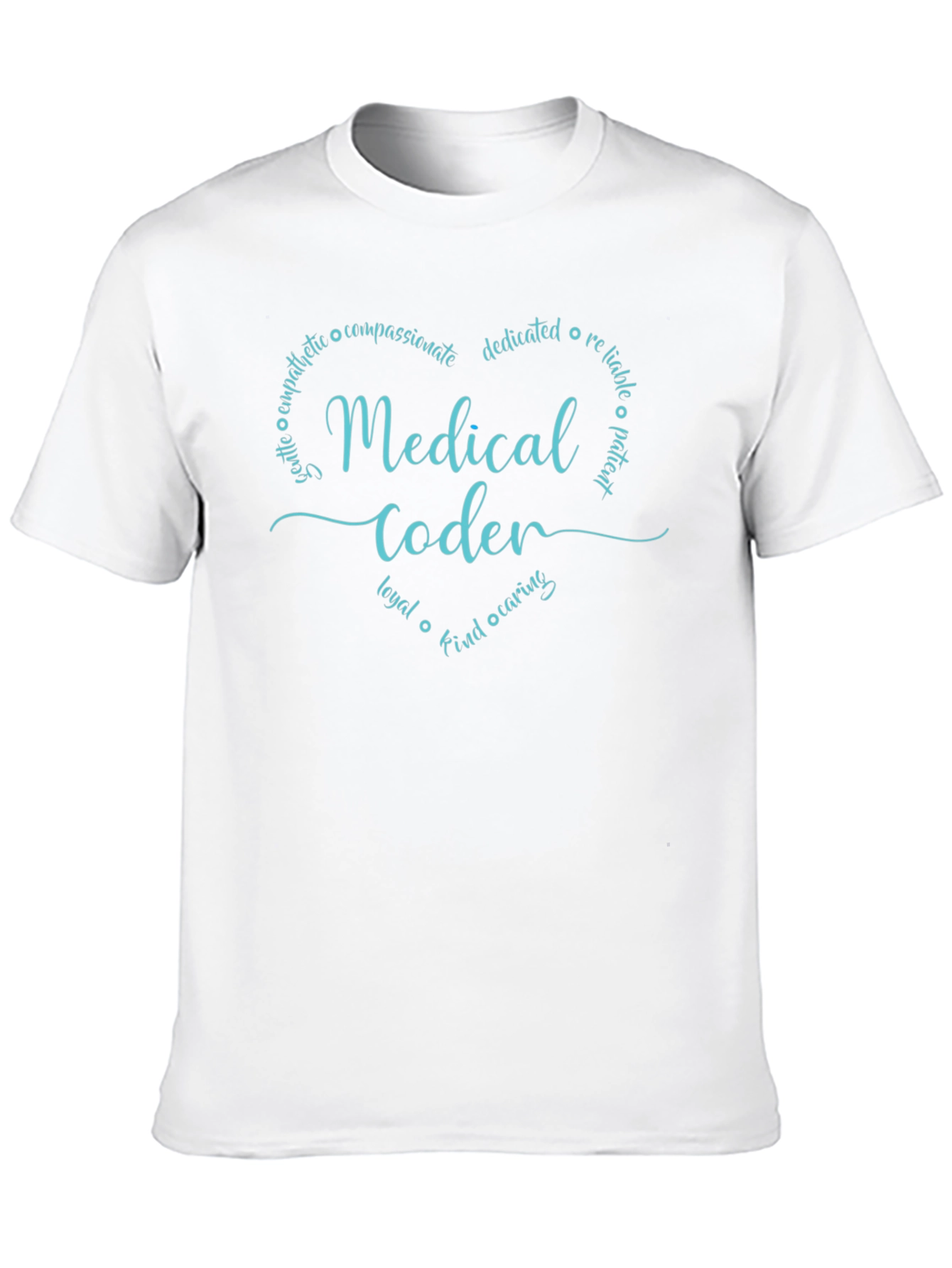 Medical Coder Heart Tee - Healthcare Hero Shirt