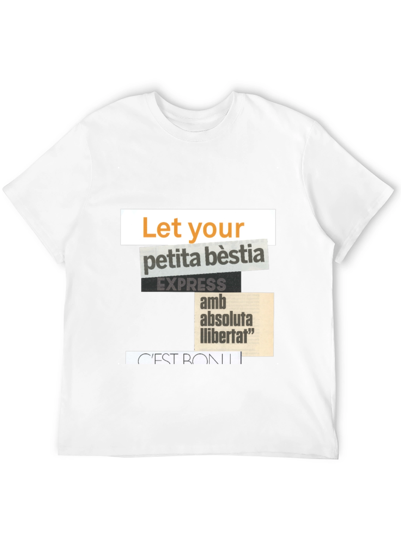 Graphic Print T-Shirt - Let Your Petita Bestia