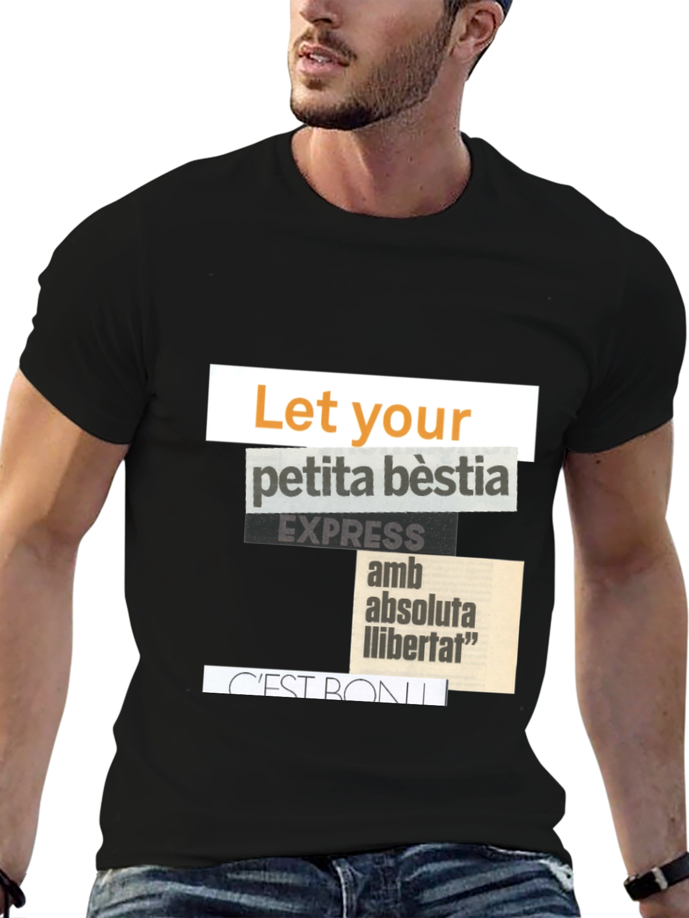 Graphic Print T-Shirt - Let Your Petita Bestia