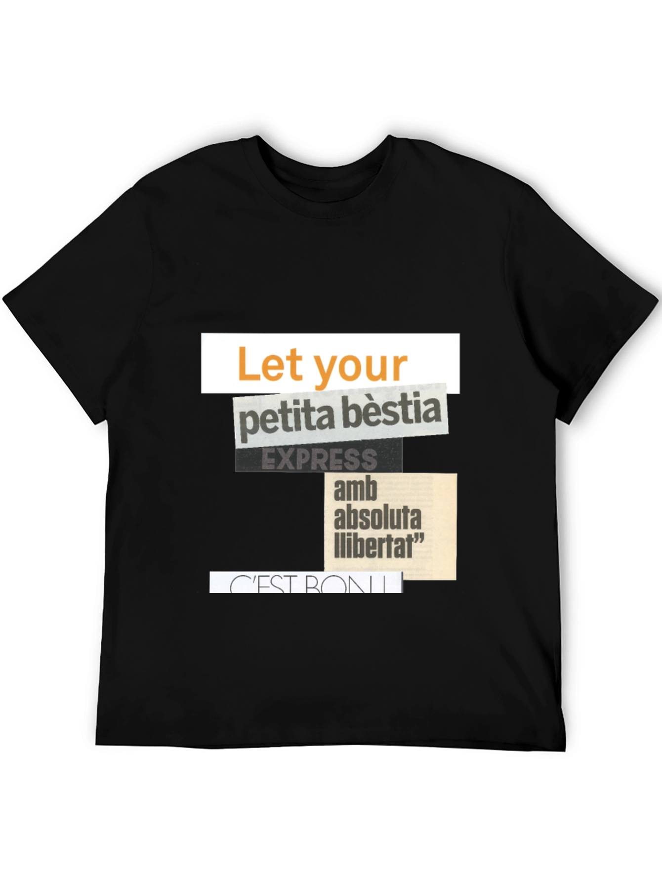 Graphic Print T-Shirt - Let Your Petita Bestia