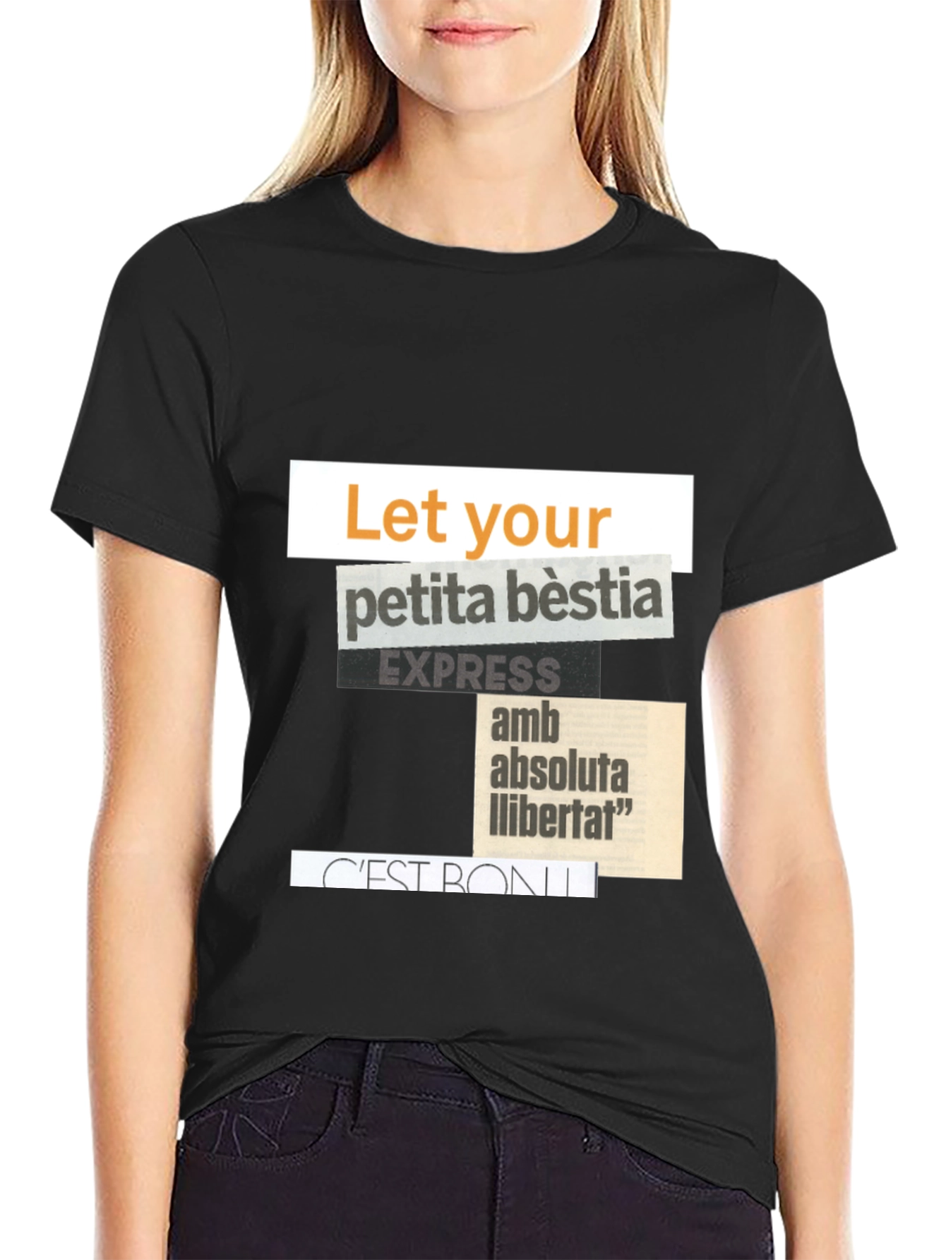 Graphic Print T-Shirt - Let Your Petita Bestia
