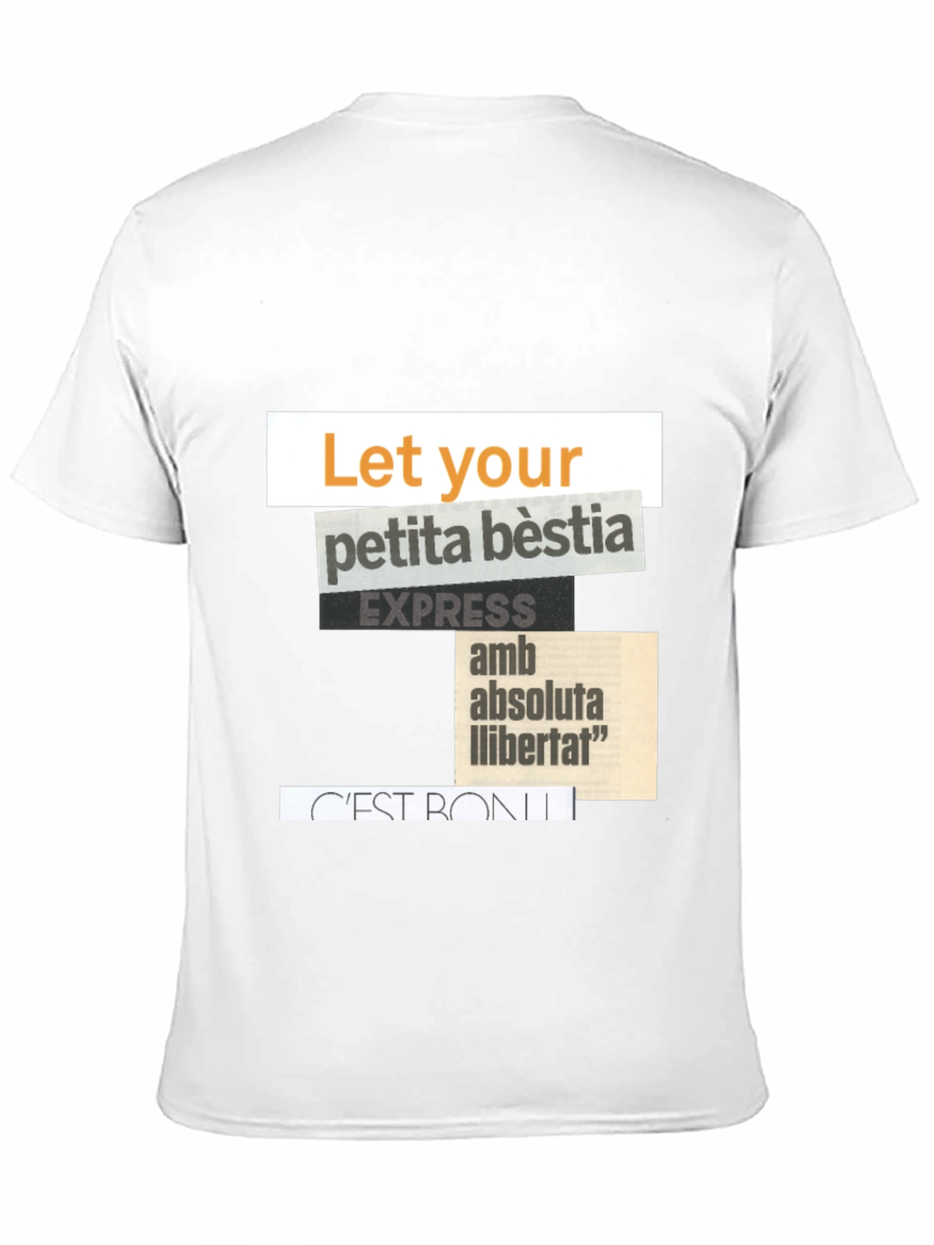 Graphic Print T-Shirt - Let Your Petita Bestia