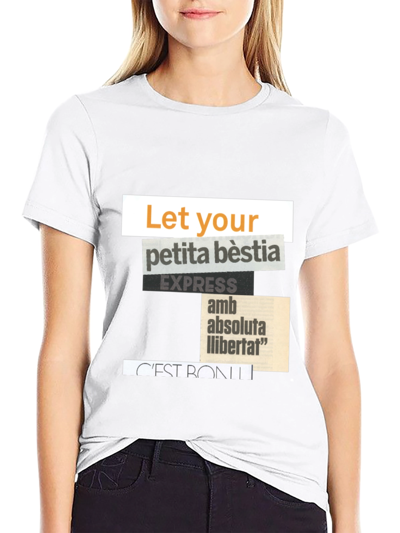 Graphic Print T-Shirt - Let Your Petita Bestia