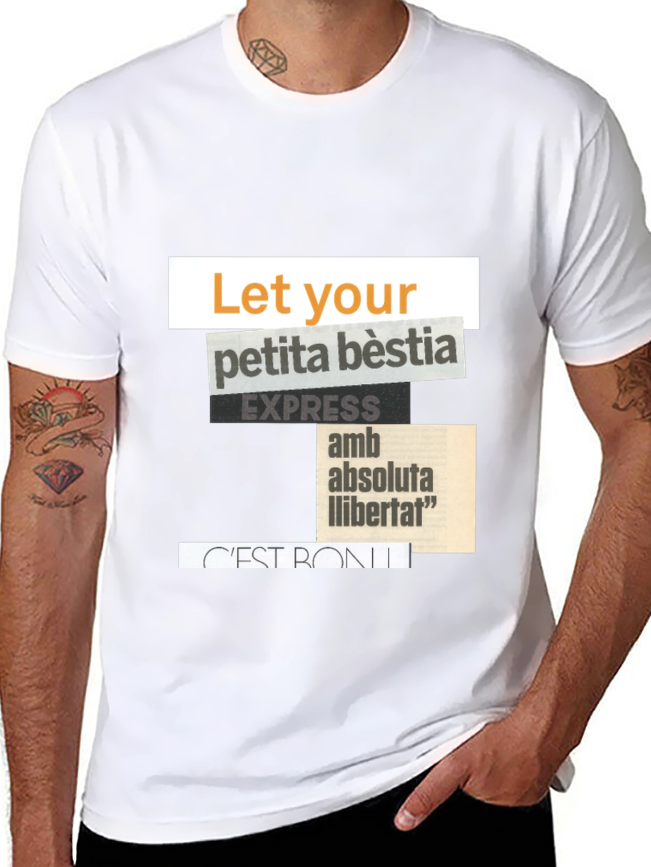 Graphic Print T-Shirt - Let Your Petita Bestia