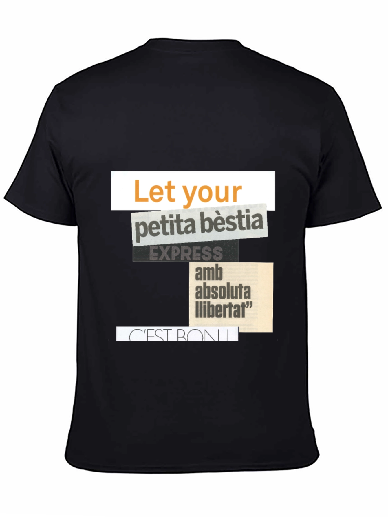 Graphic Print T-Shirt - Let Your Petita Bestia