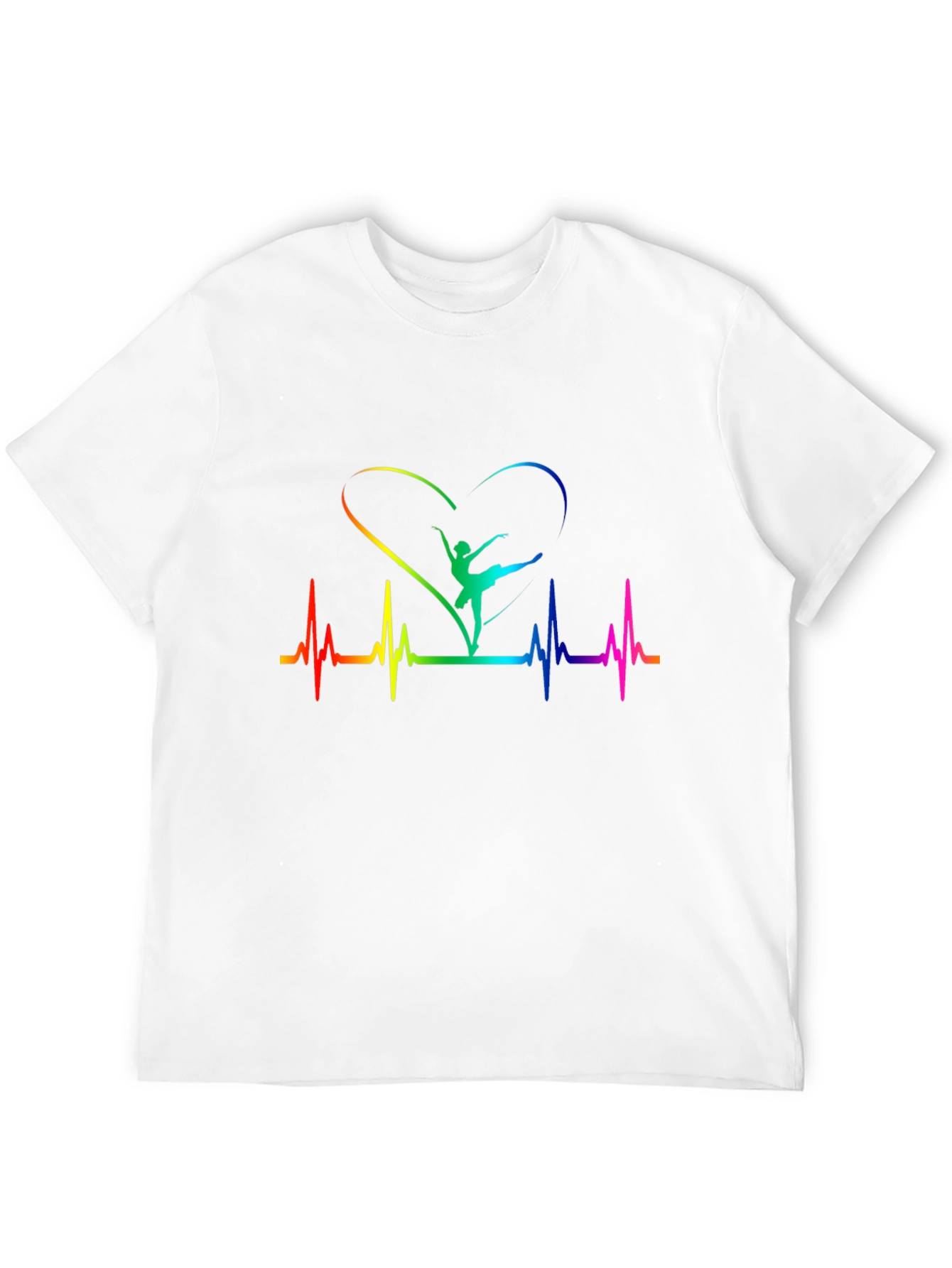 Rainbow Ballet Heartbeat T-Shirt