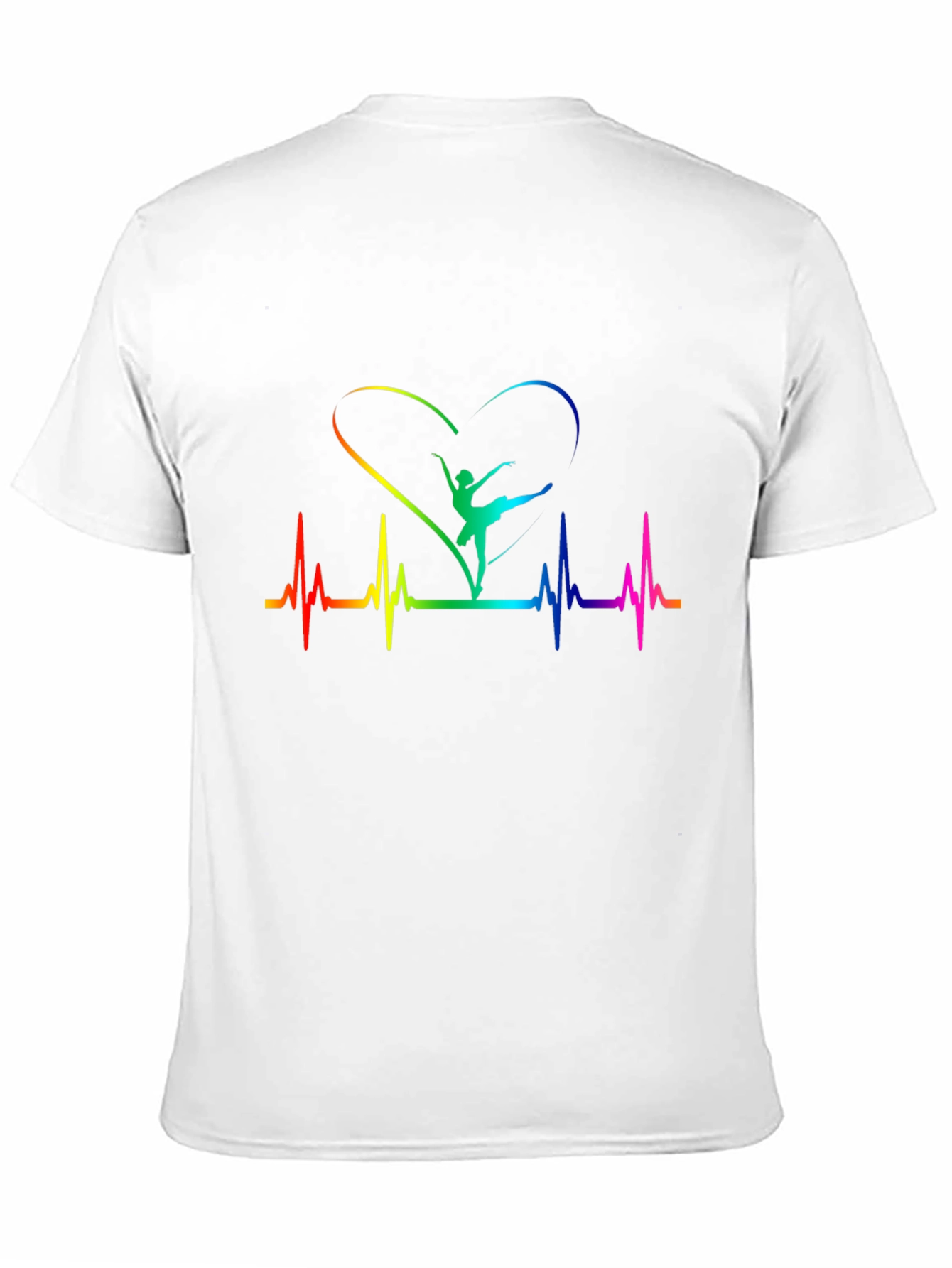 Rainbow Ballet Heartbeat T-Shirt