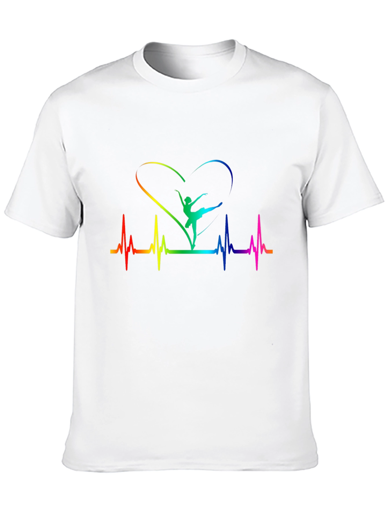 Rainbow Ballet Heartbeat T-Shirt