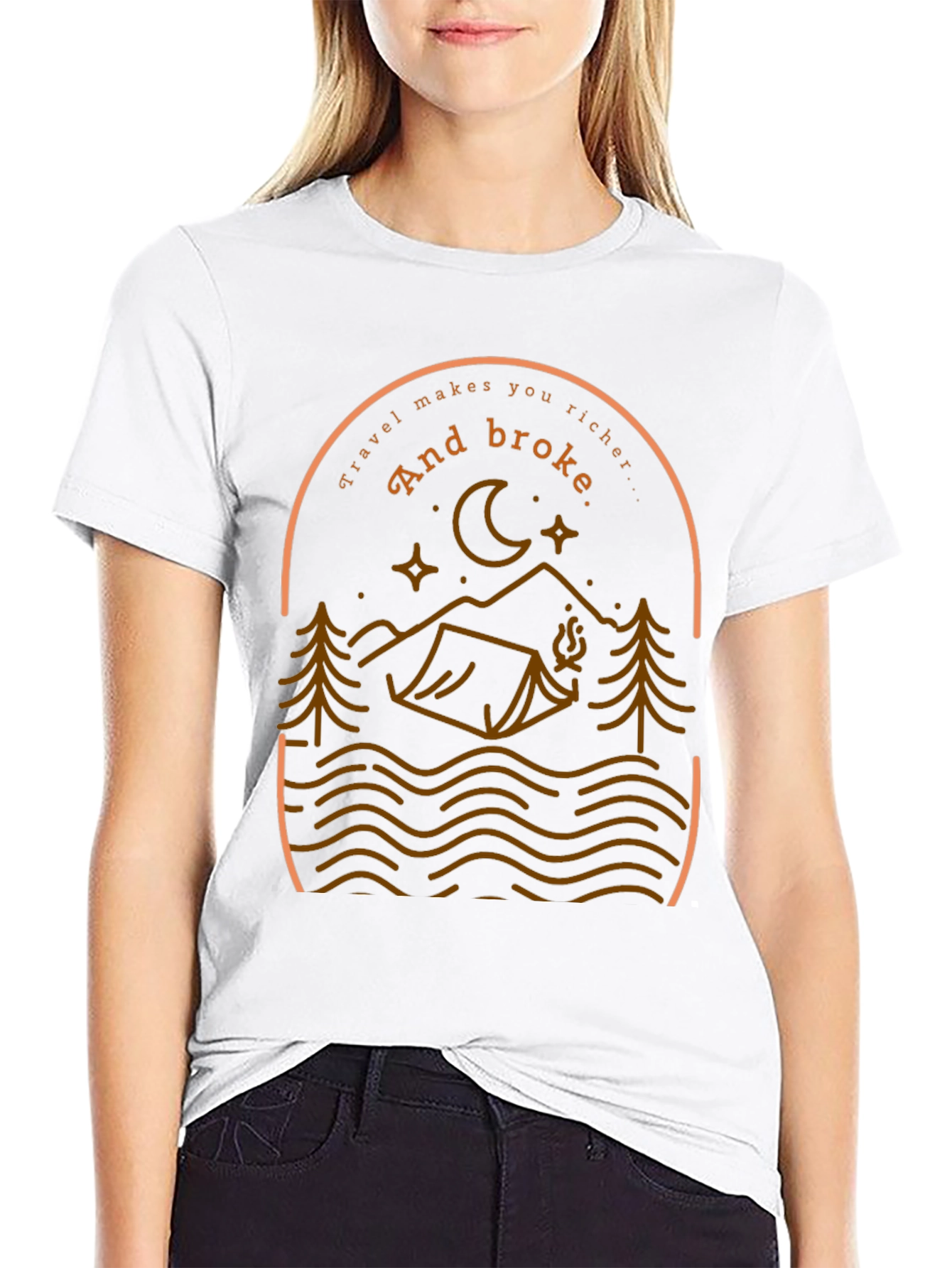 Travel Makes You Richer Graphic Tee