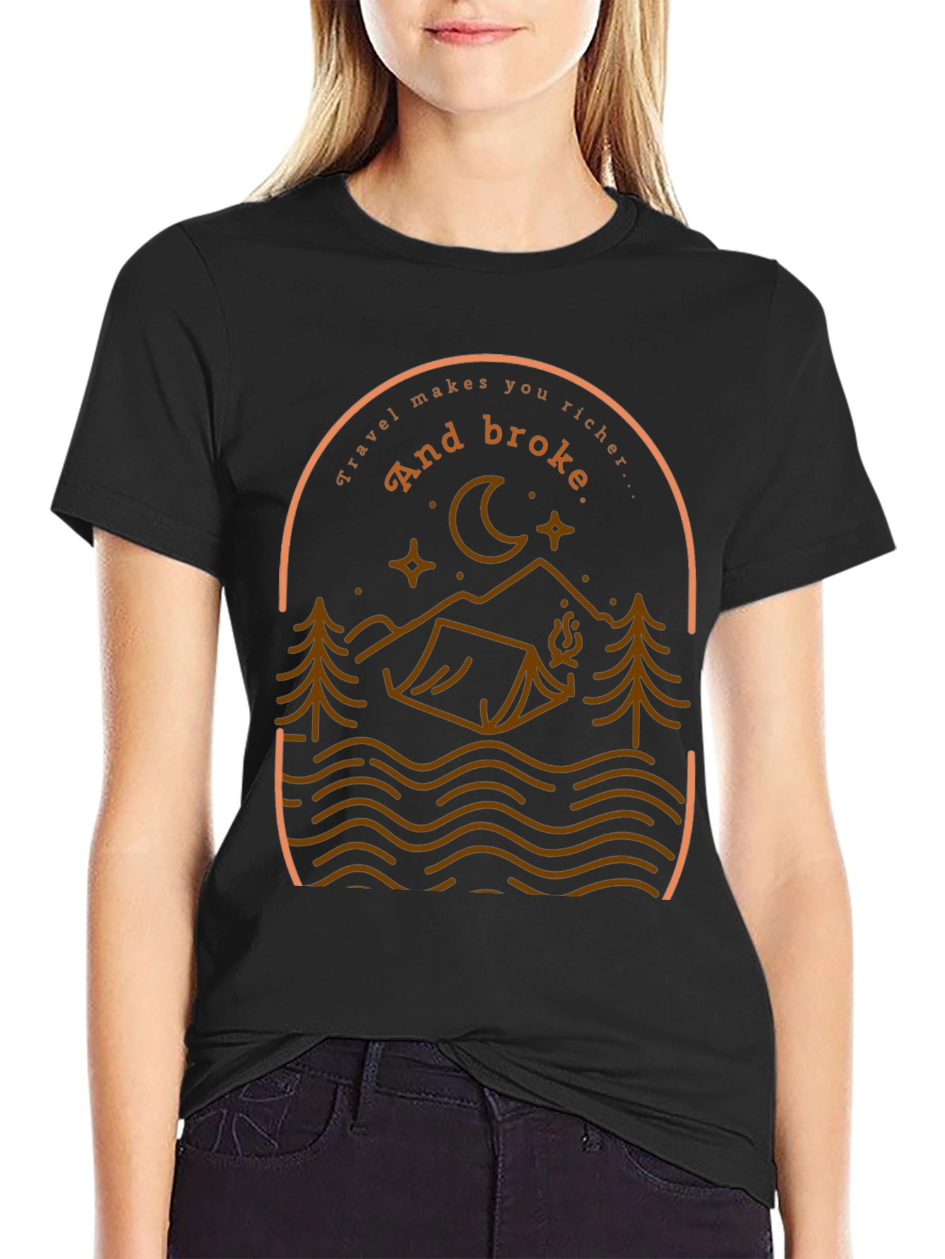 Travel Makes You Richer Graphic Tee