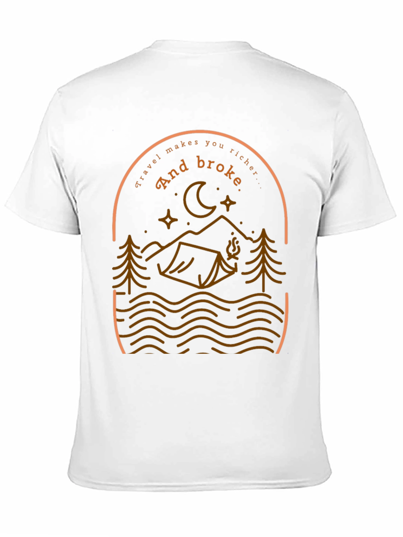 Travel Makes You Richer Graphic Tee