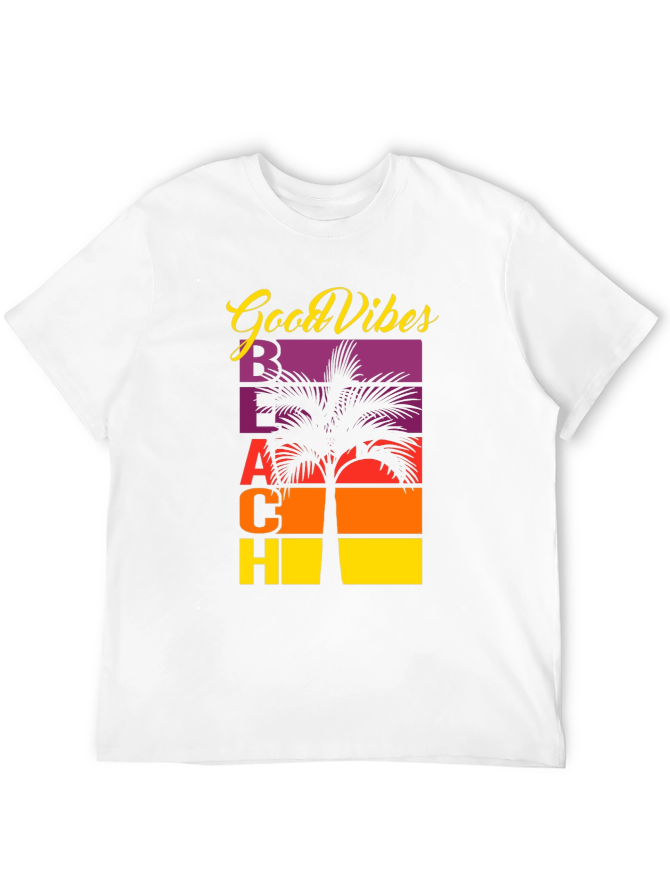 Good Vibes Beach Graphic T-Shirt