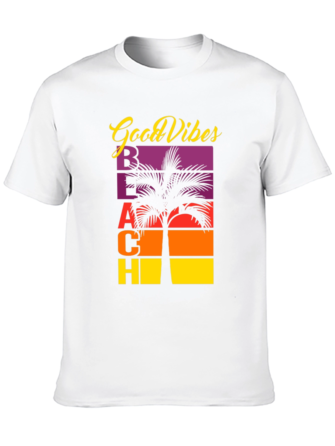 Good Vibes Beach Graphic T-Shirt