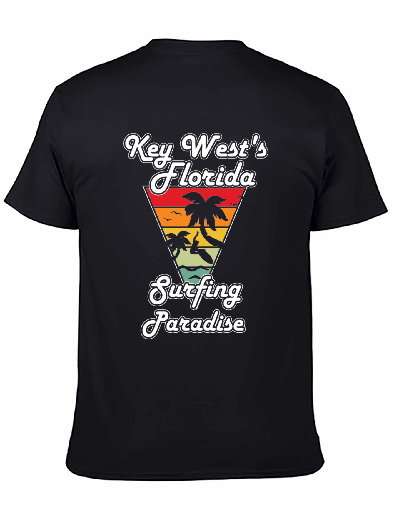 Key West Florida Surfing Paradise T-Shirt
