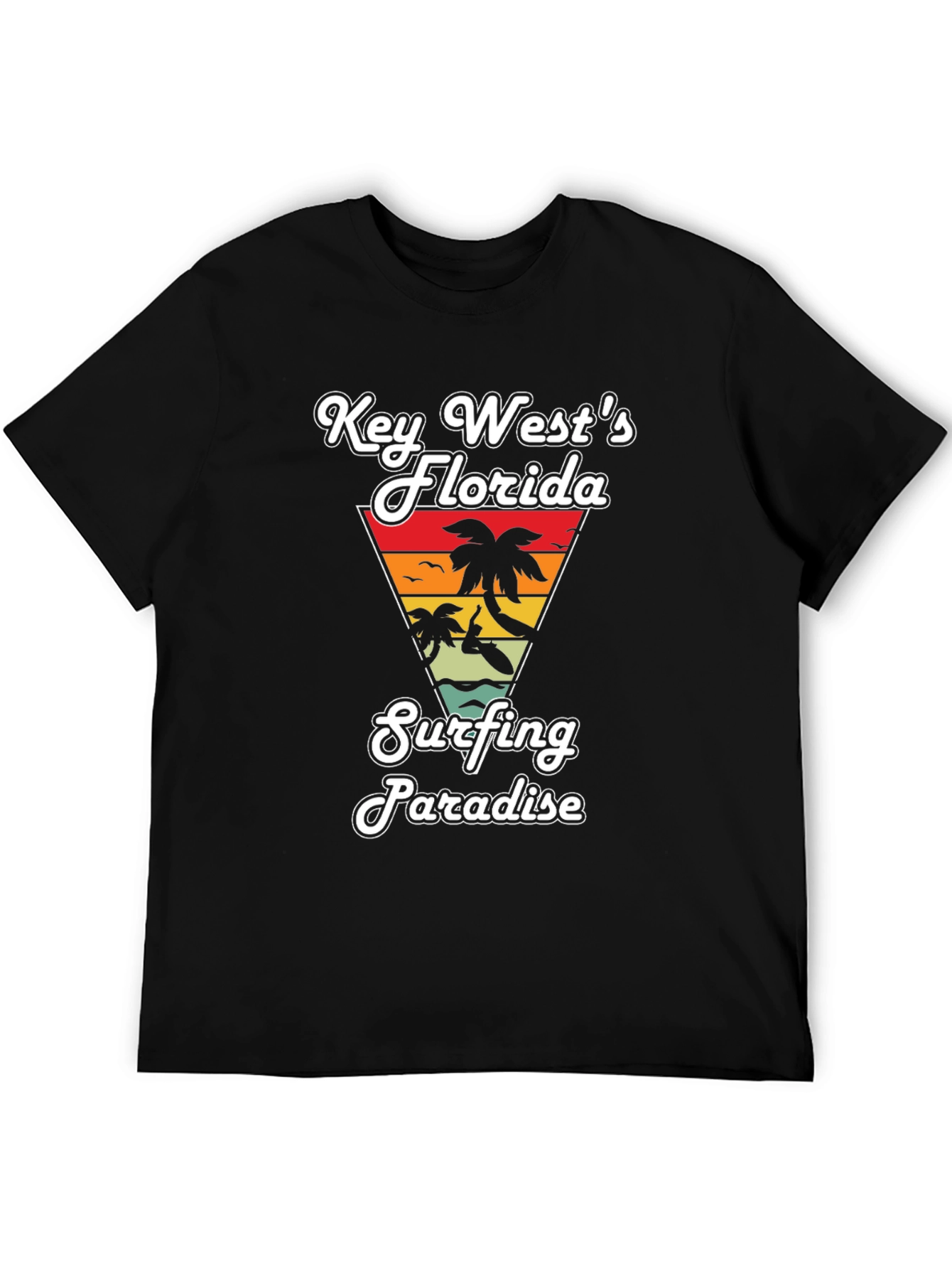 Key West Florida Surfing Paradise T-Shirt