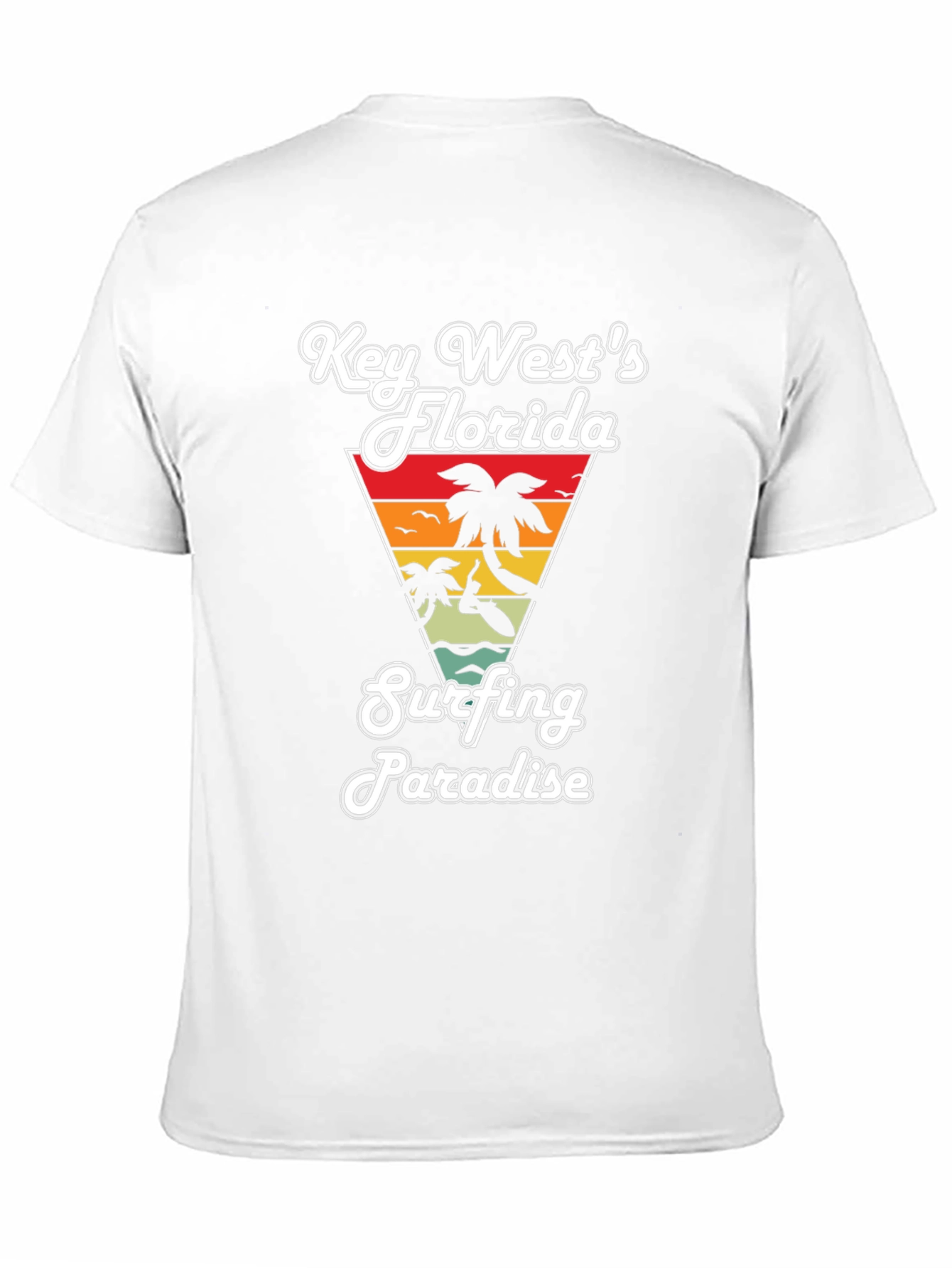 Key West Florida Surfing Paradise T-Shirt