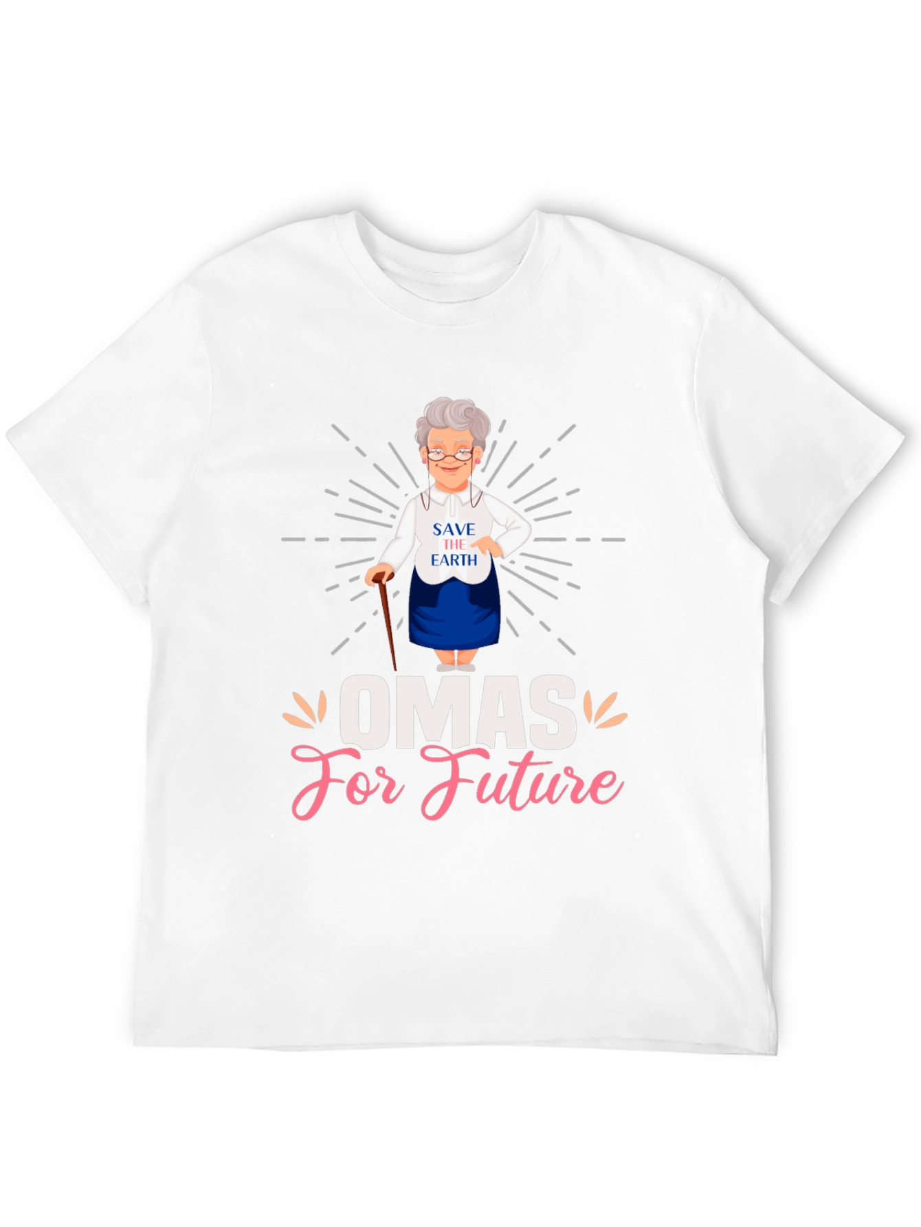 Omas for Future T-Shirt - Save the Earth