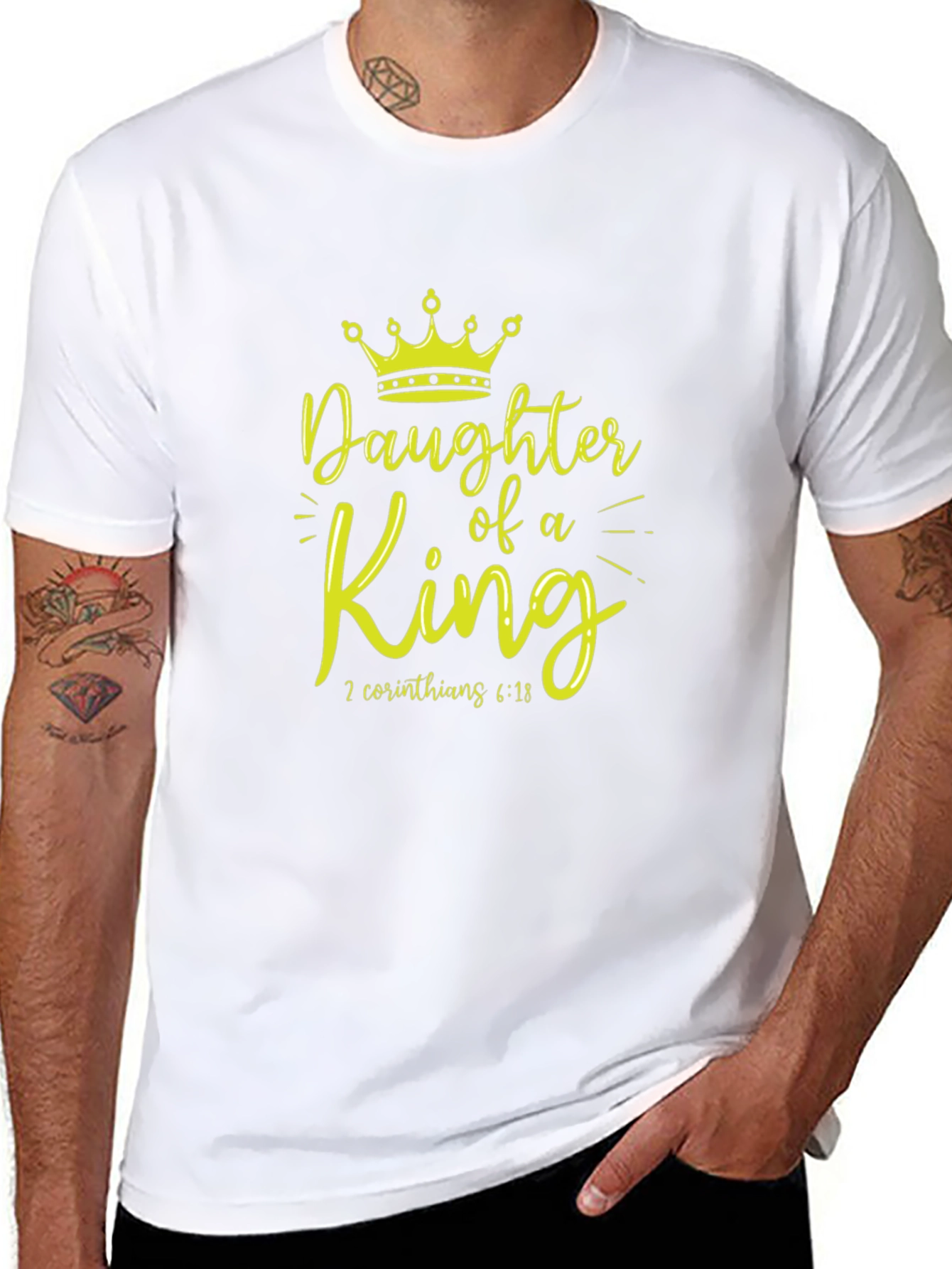 Daughter of a King T-Shirt - Christian Apparel