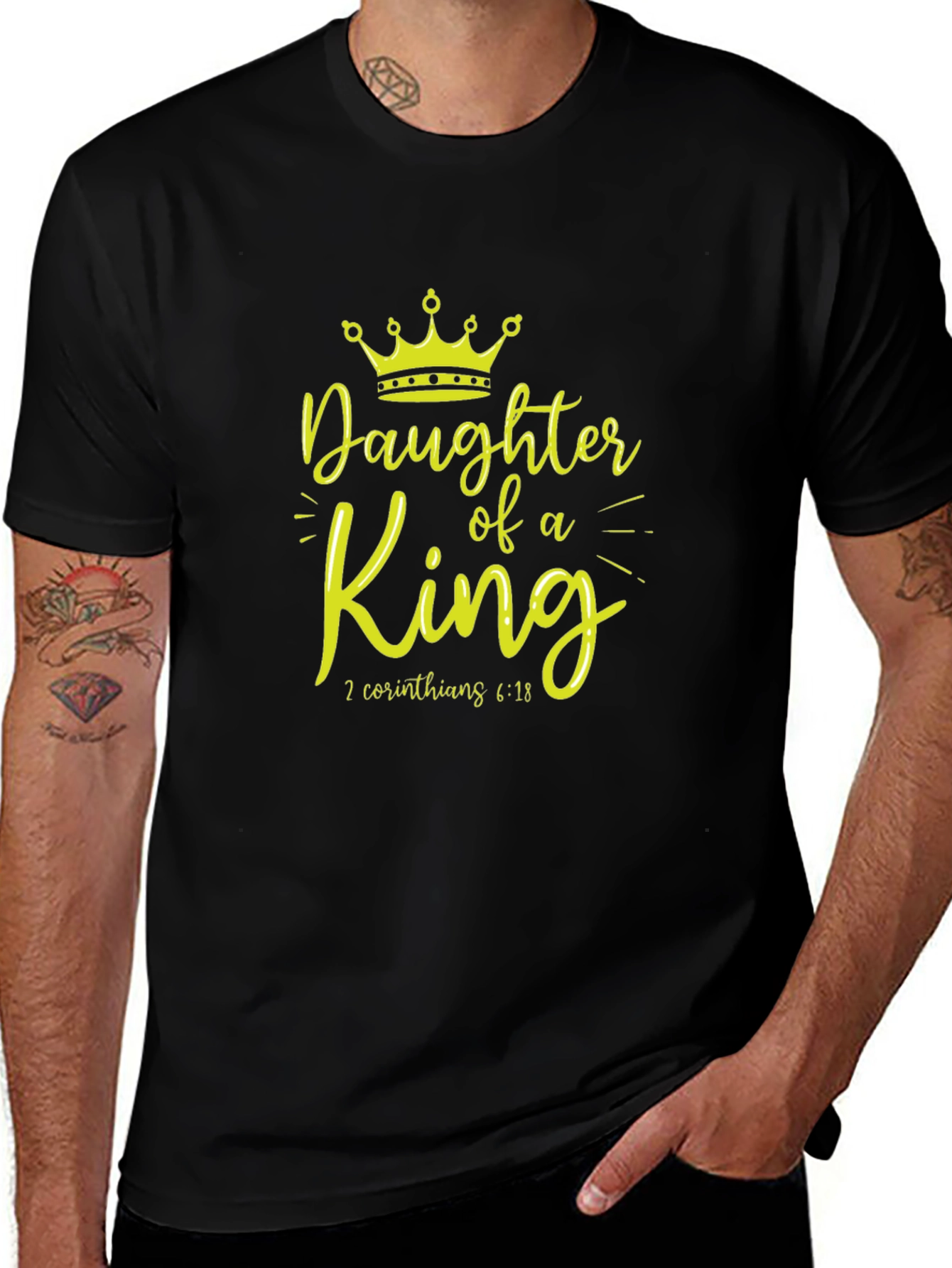 Daughter of a King T-Shirt - Christian Apparel